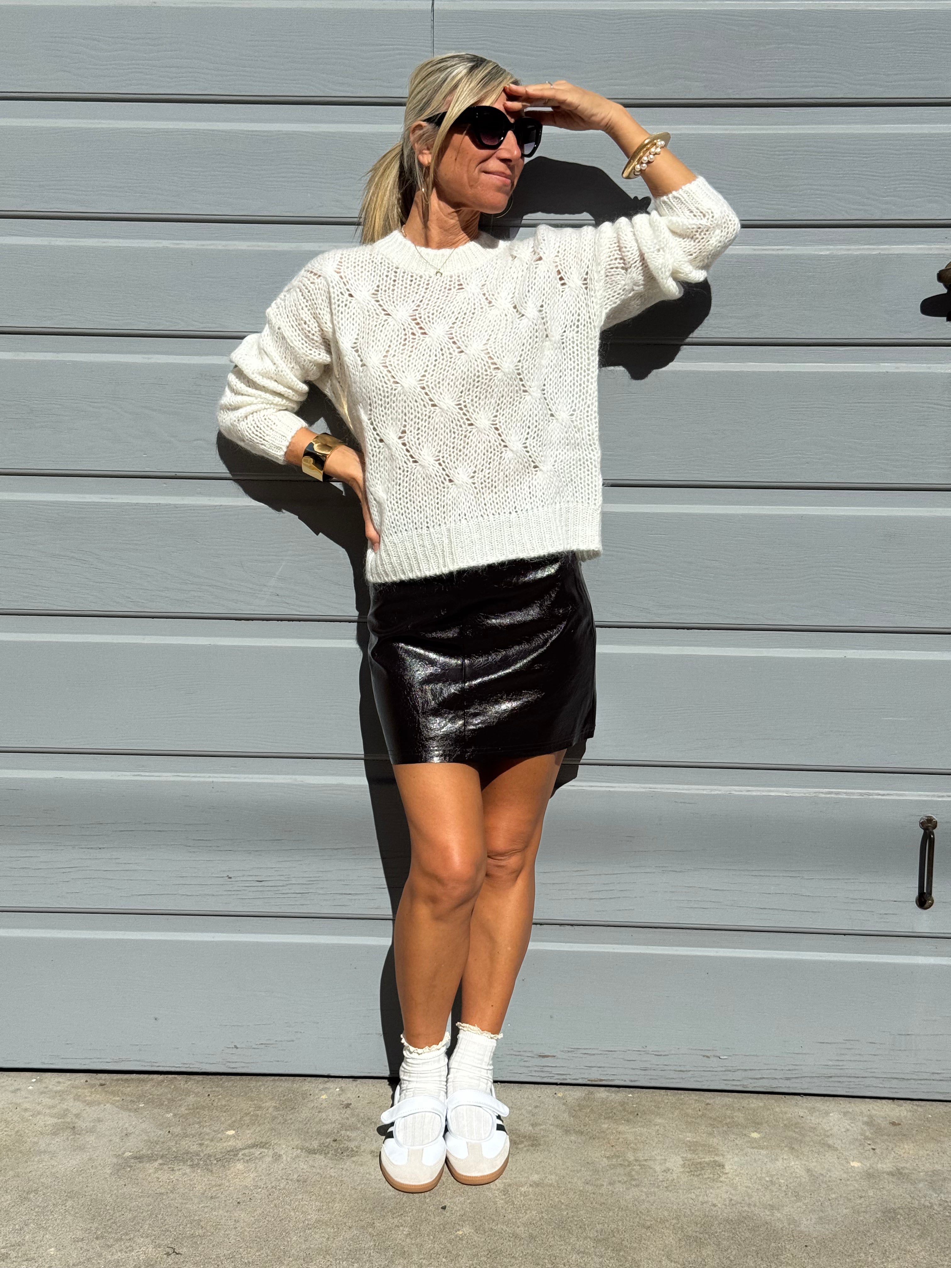 Maglia trecce kontatto