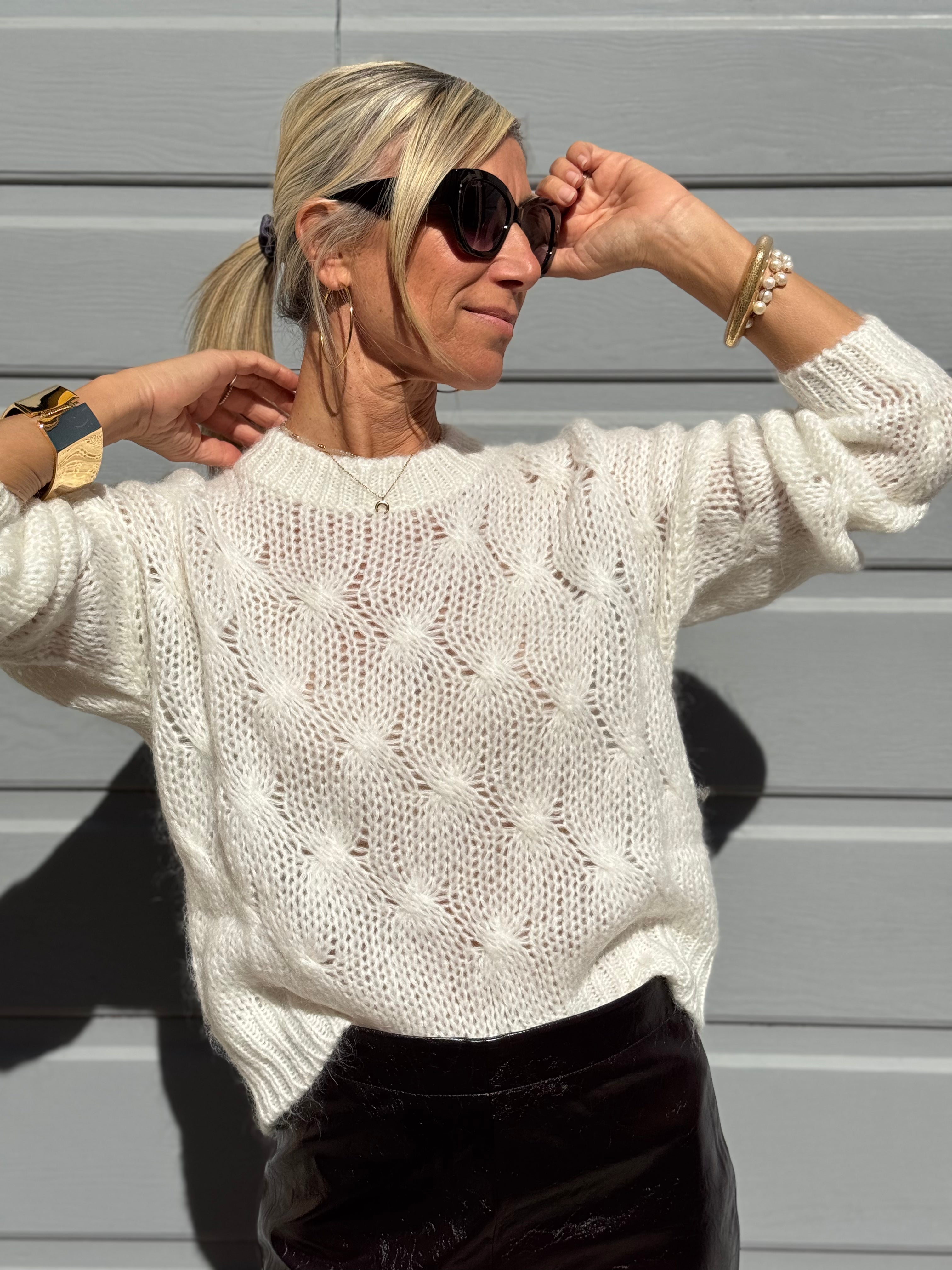 Maglia trecce kontatto