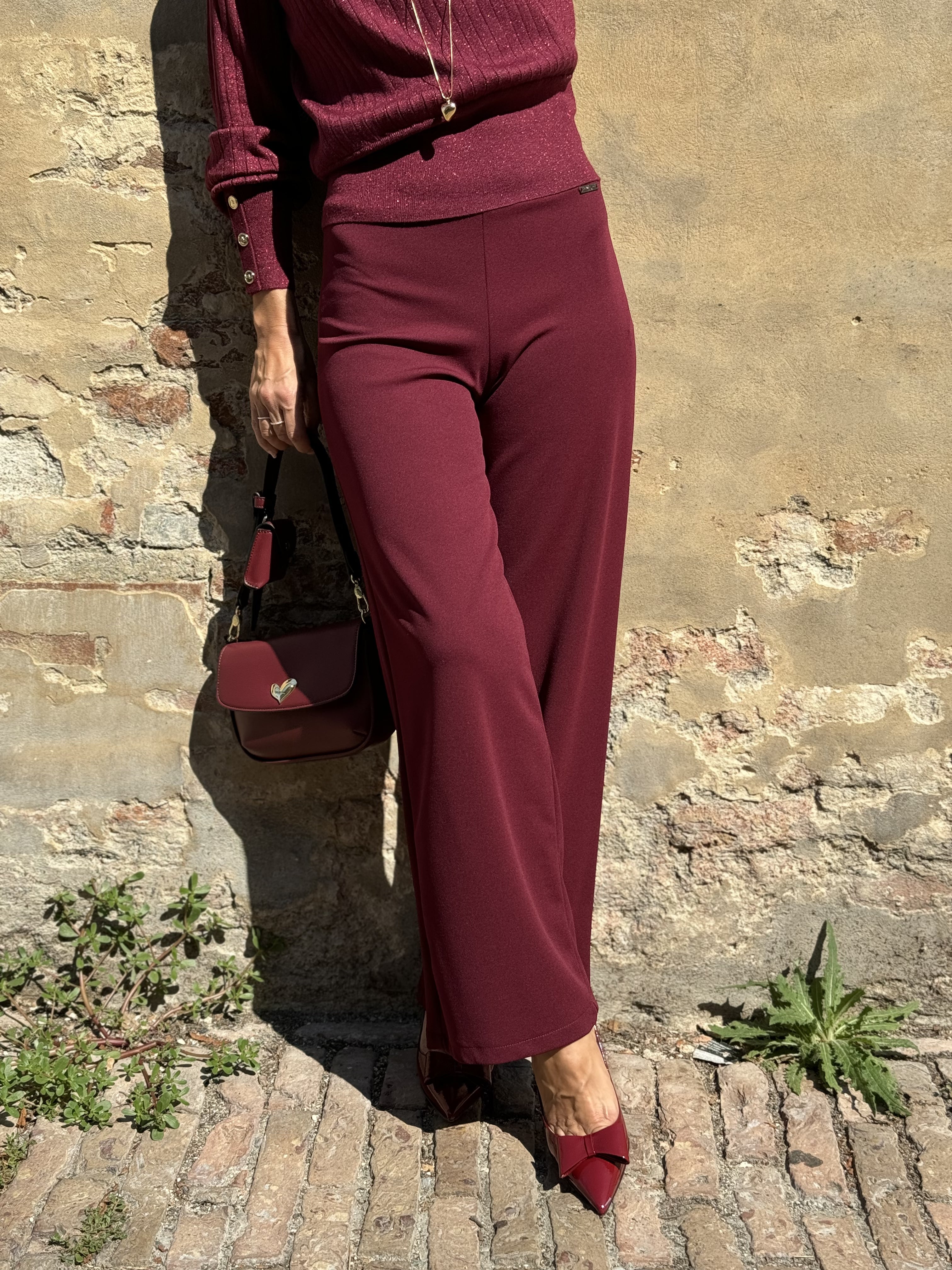 Pantalone Palazzo Bielasticizzato