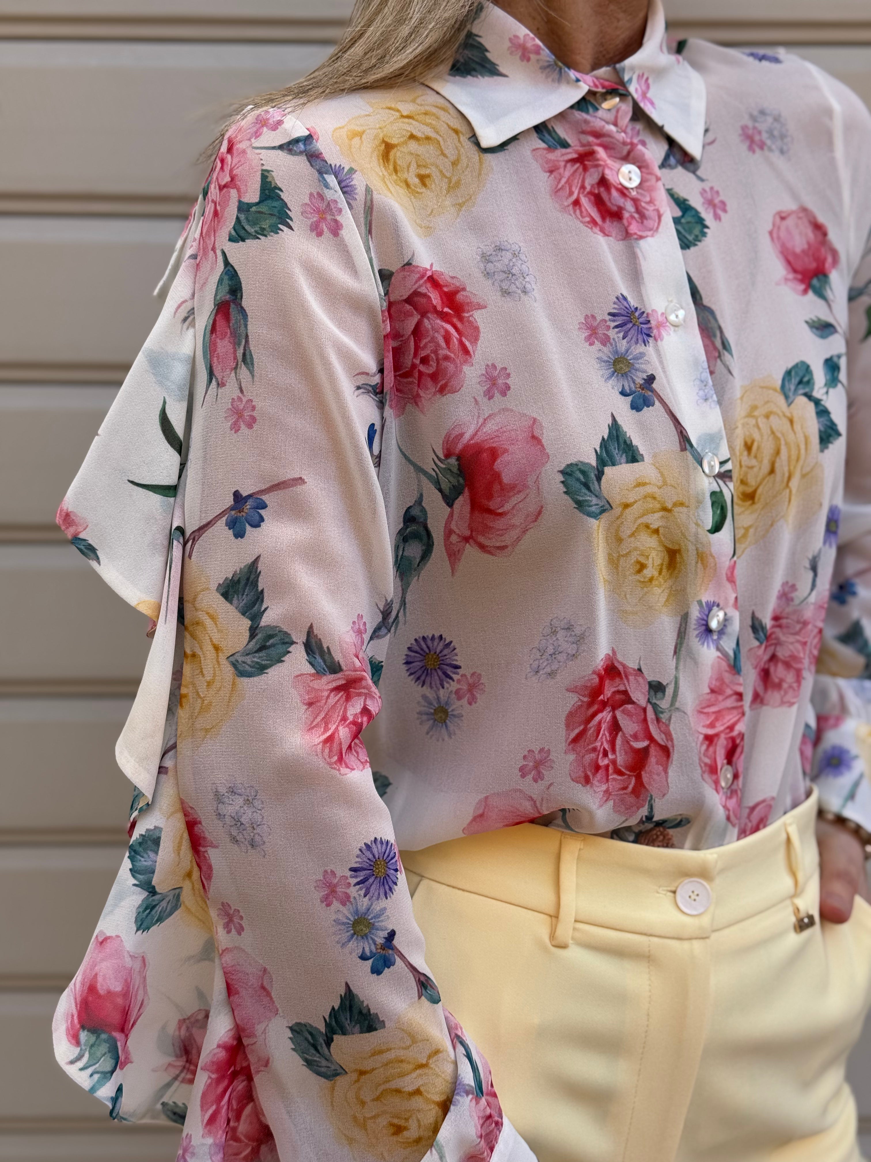 Camicia manica volant artigli