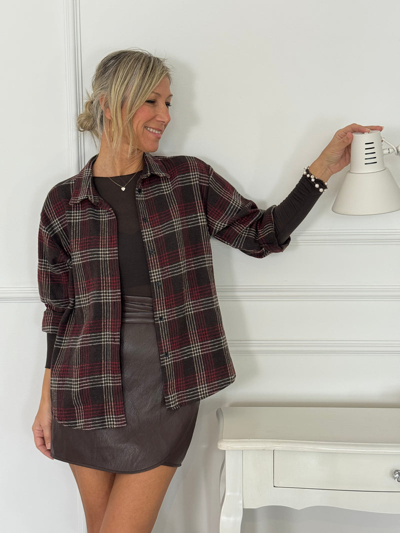 Camicia check adora