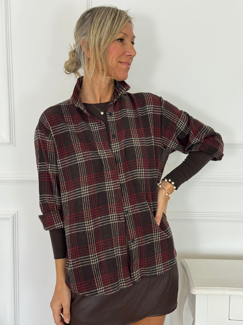 Camicia check adora