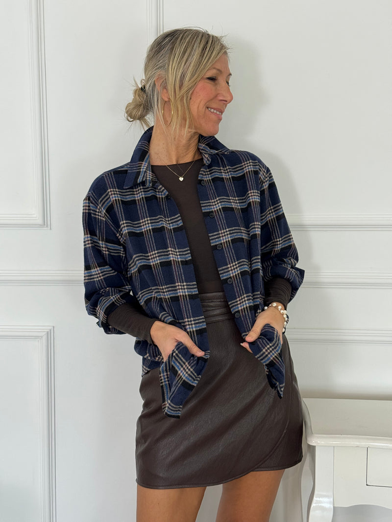 Camicia check adora
