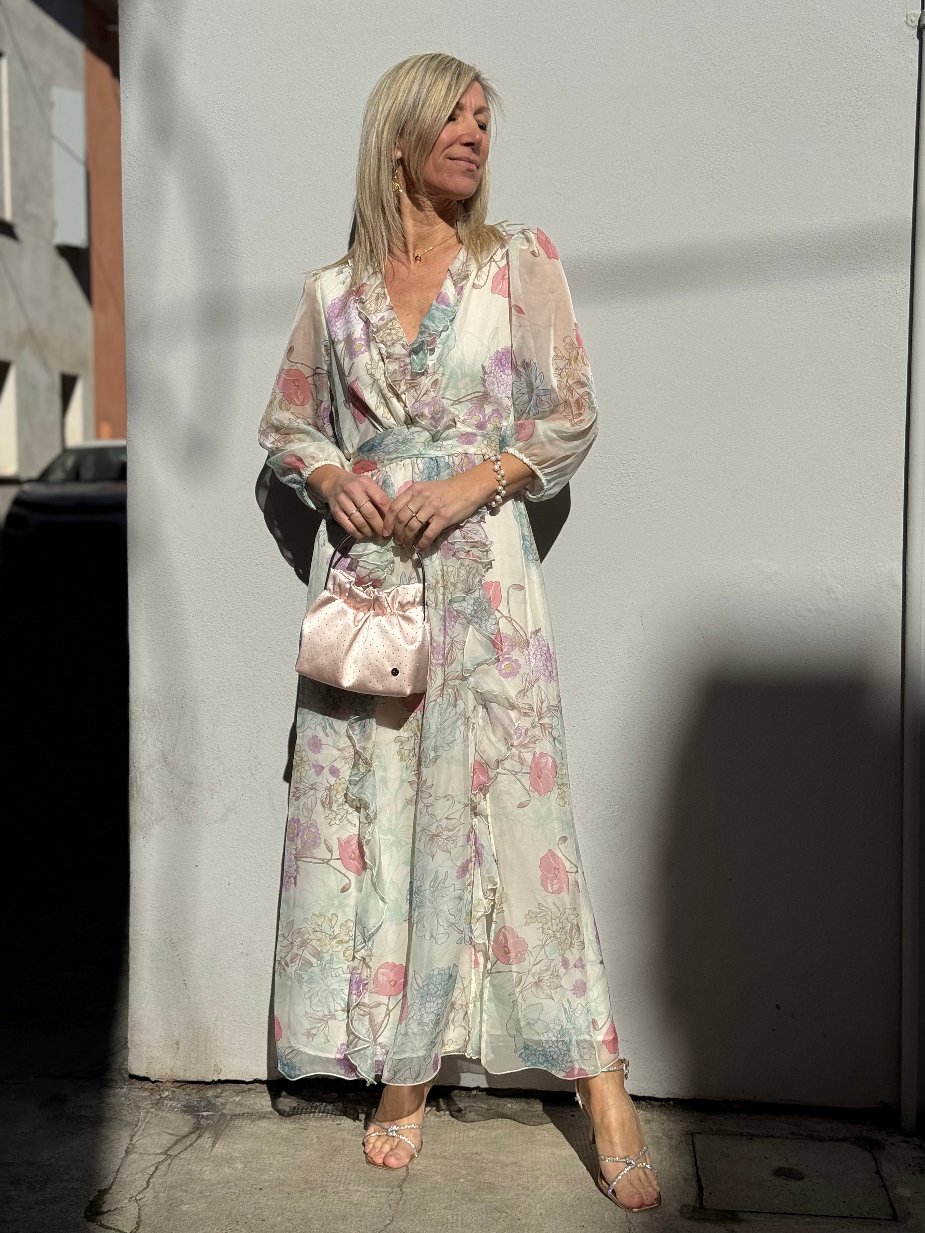 Abito floreale mimì