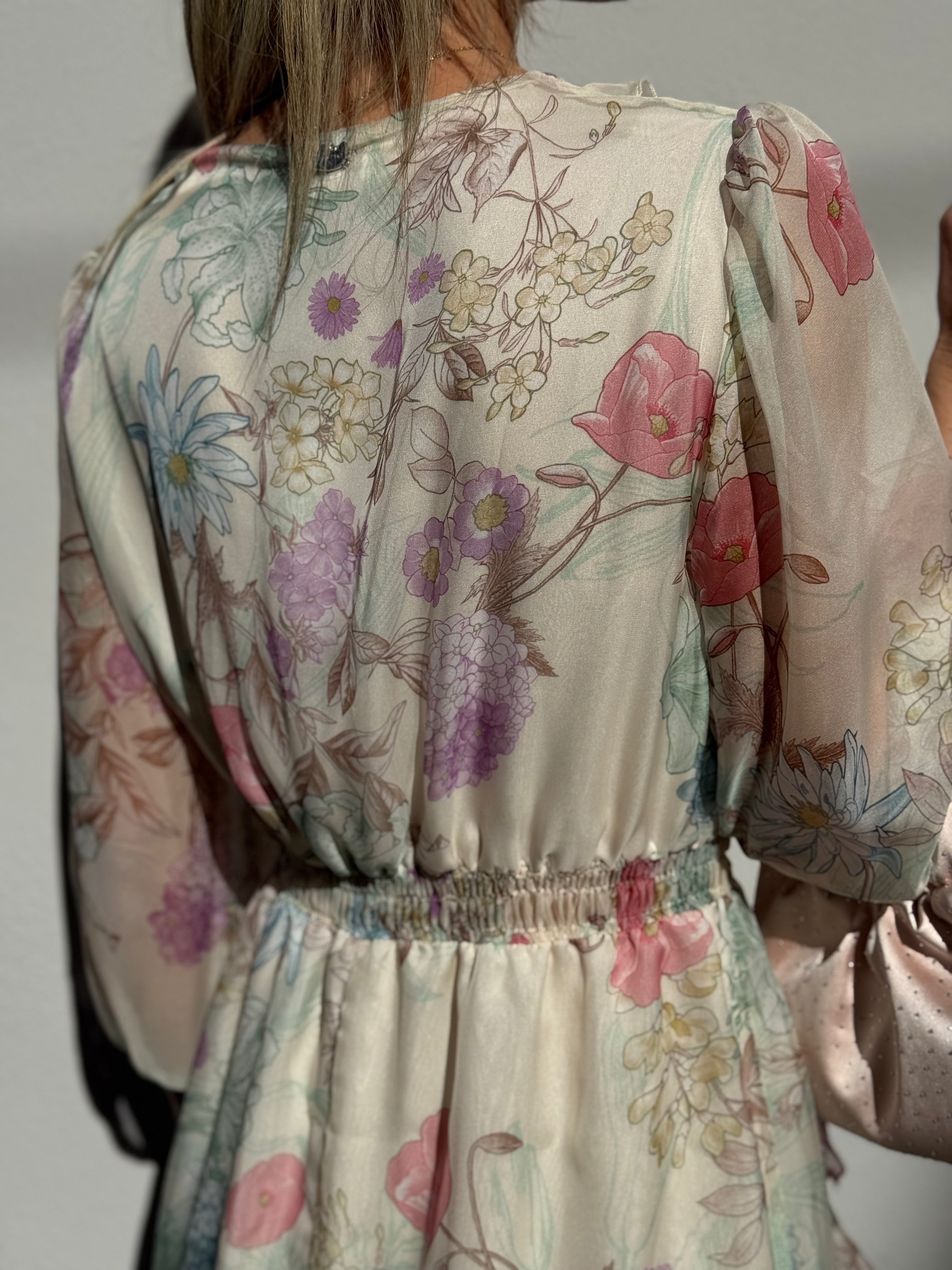 Abito floreale mimì