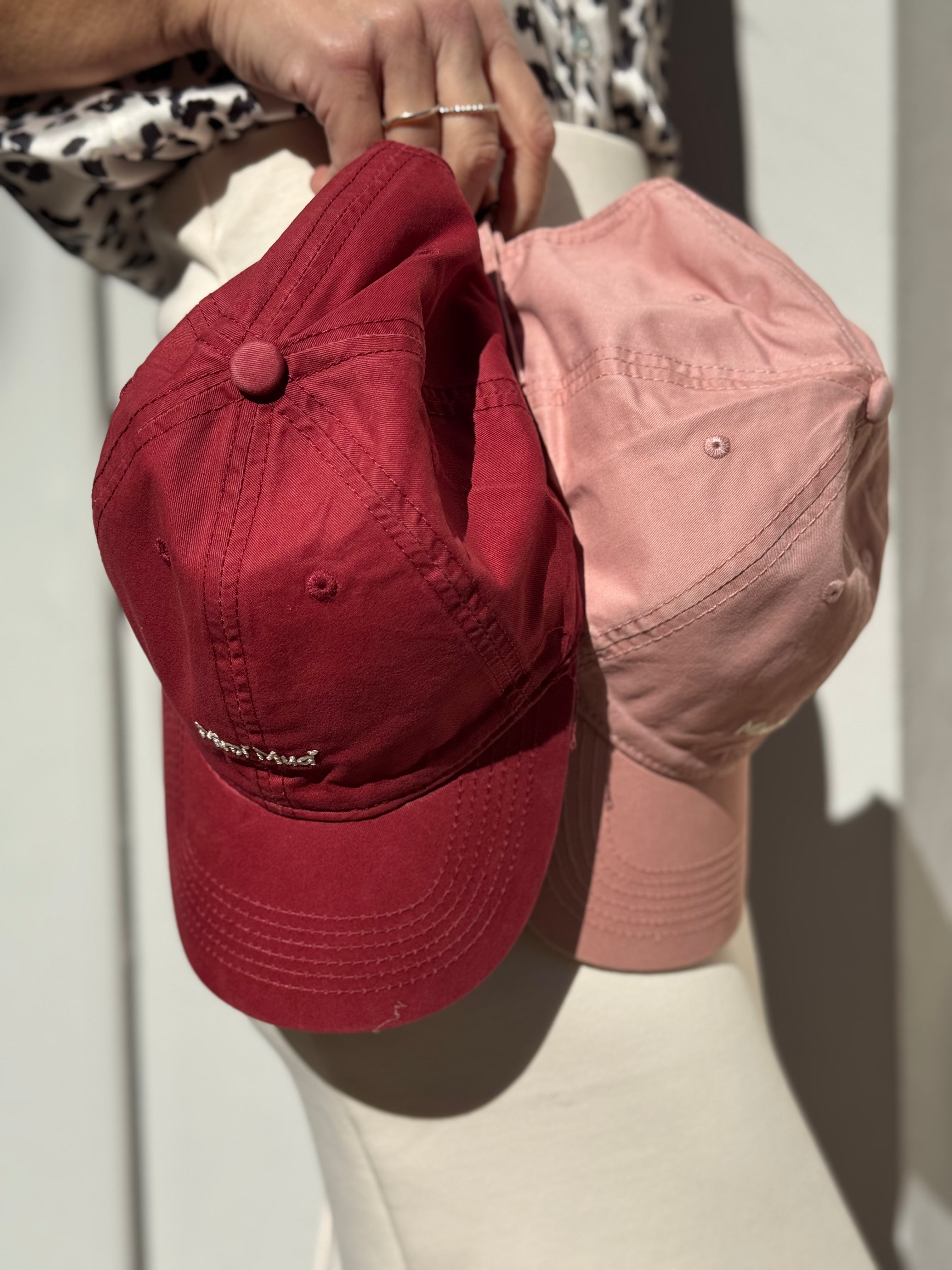 Cappello con visiera mimì