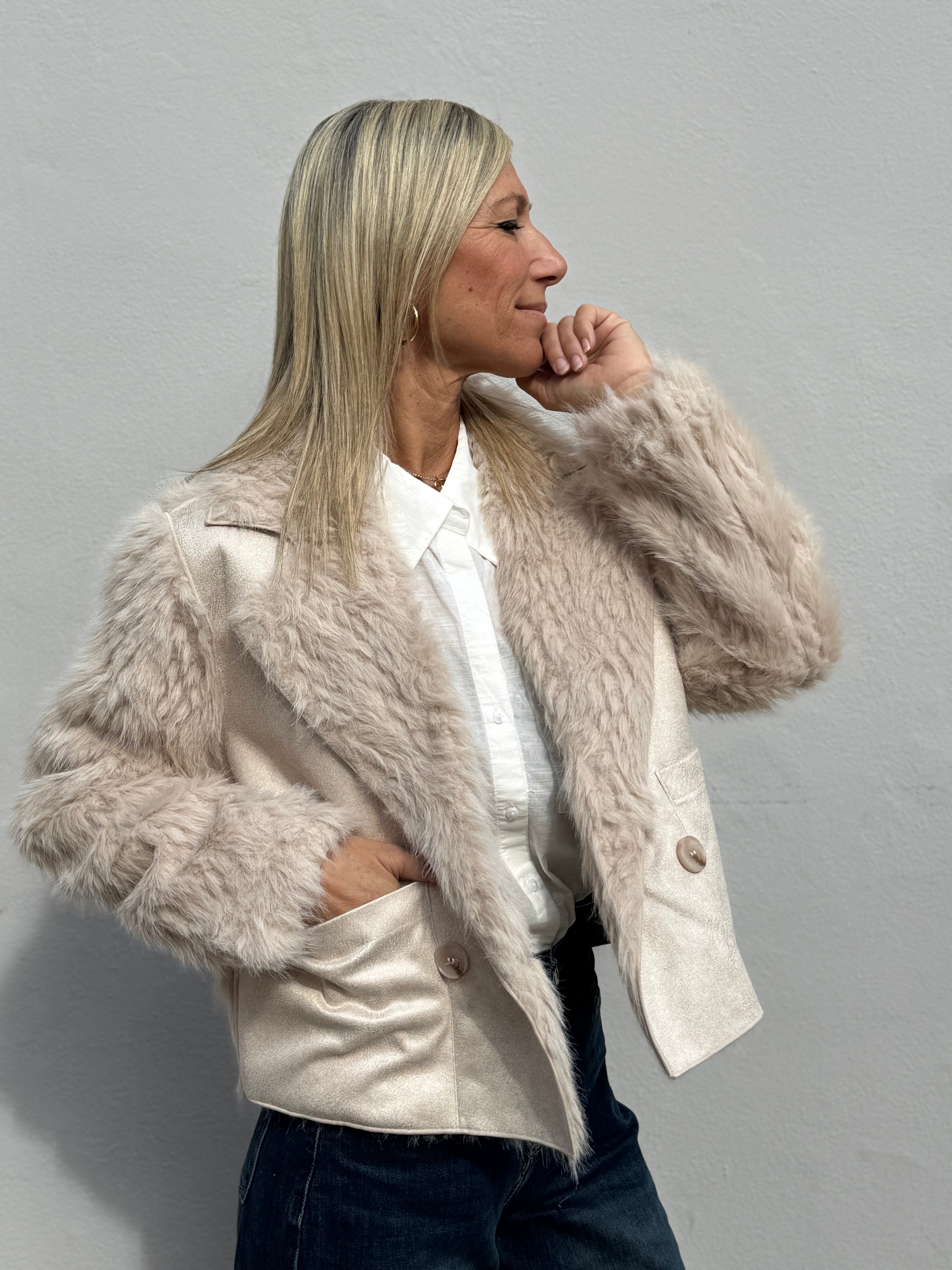 Ecomontone corto reversibile mimì