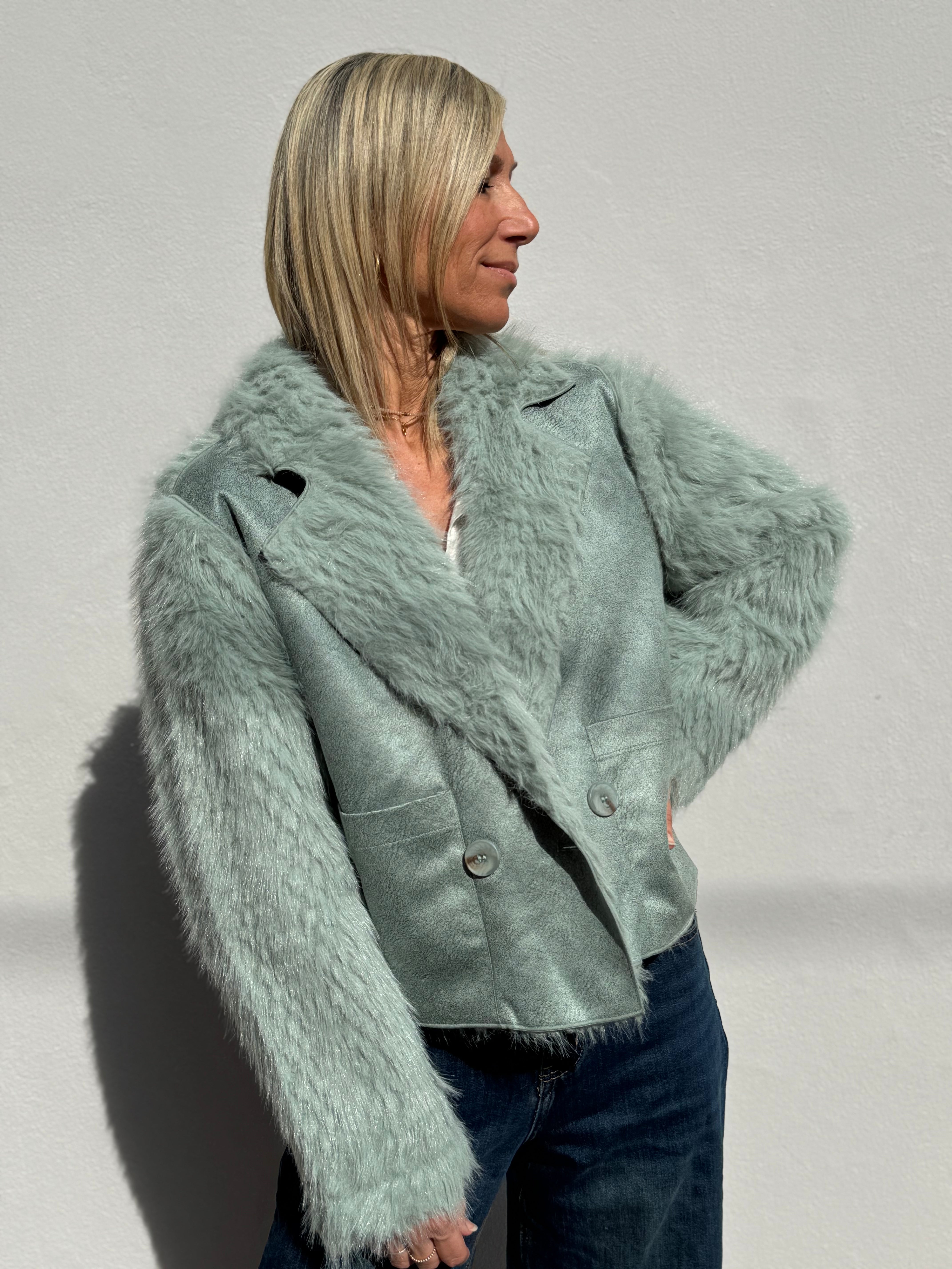 Ecomontone corto reversibile mimì