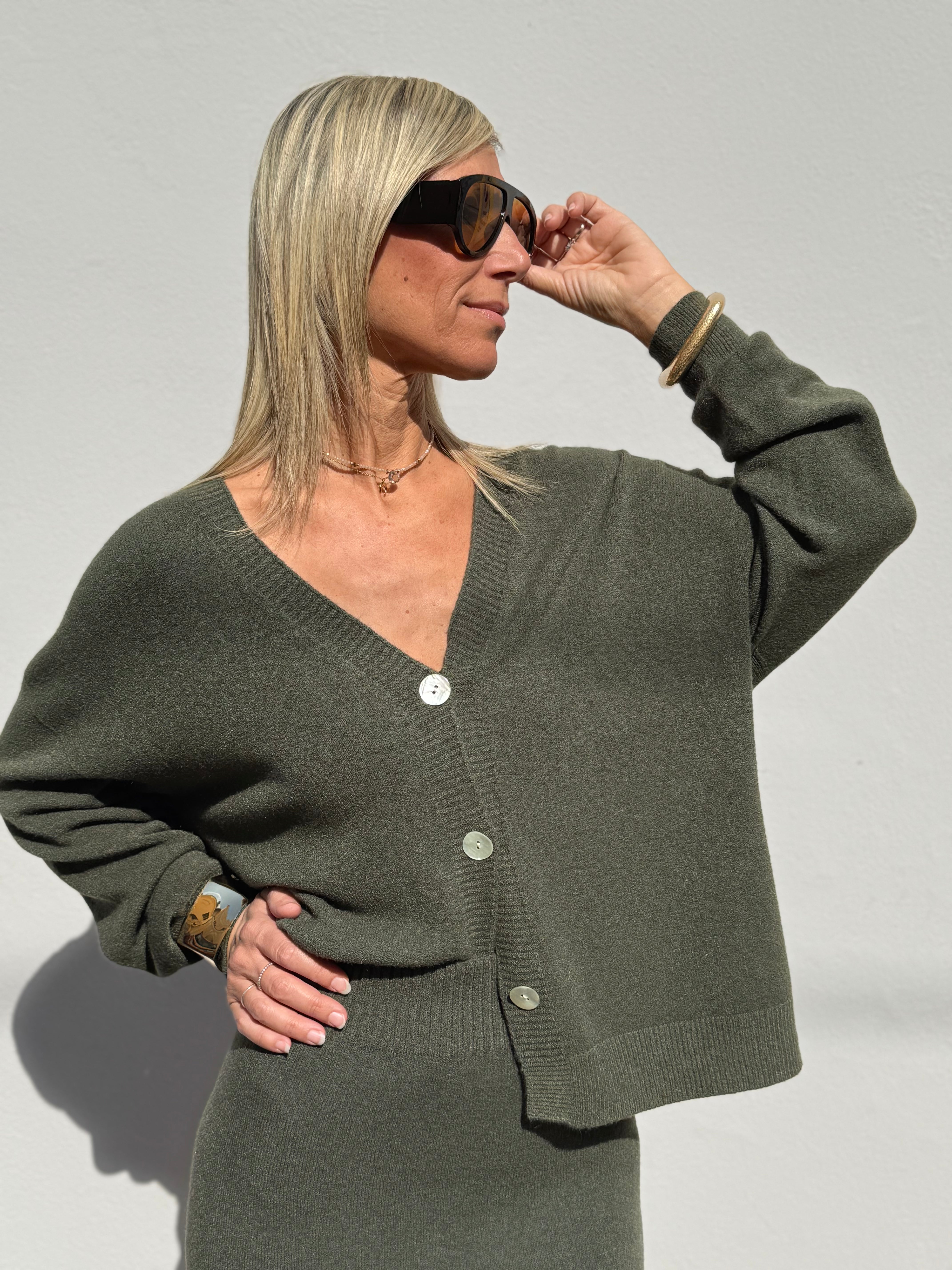 Cardigan maglia imperial