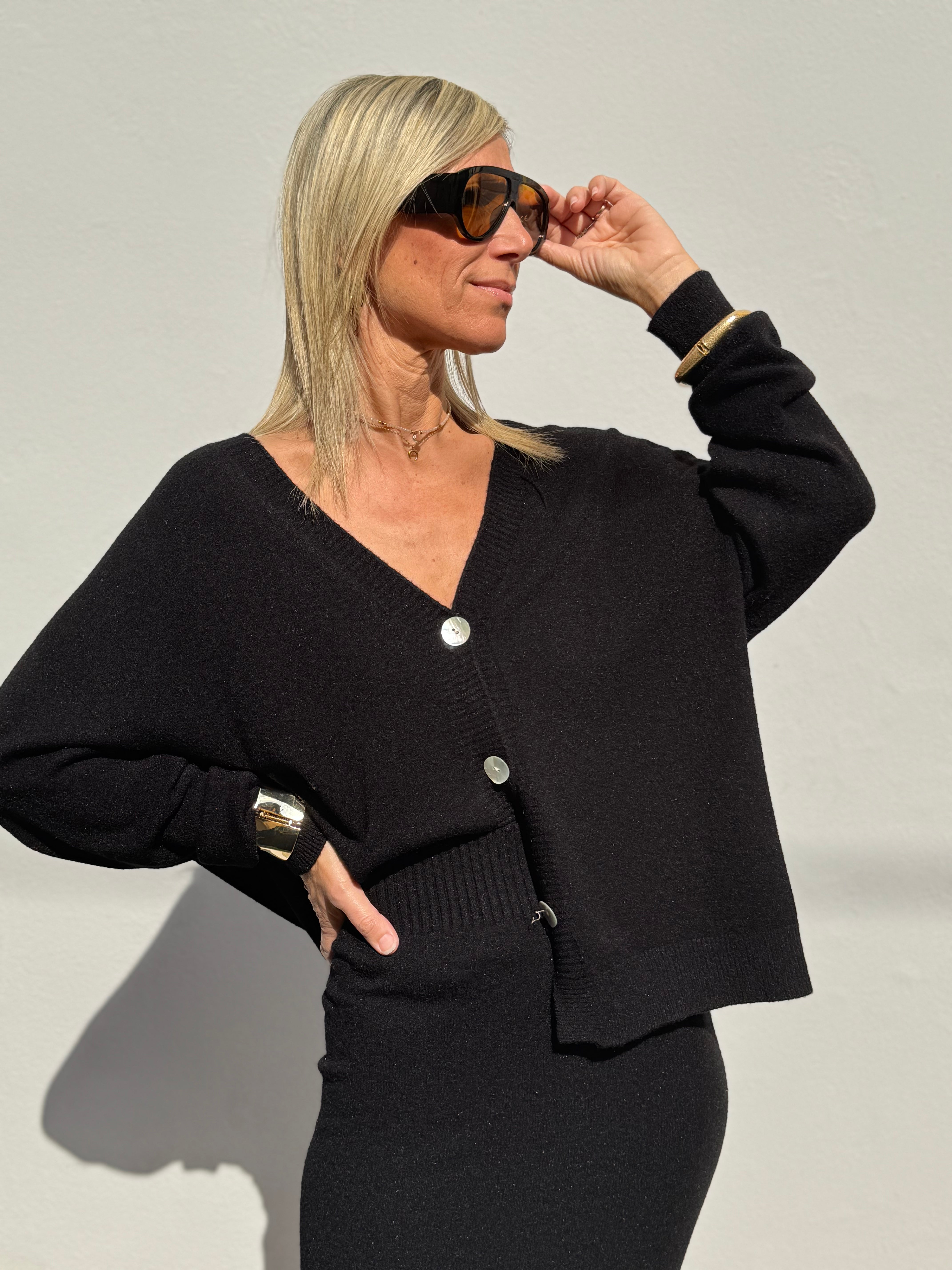 Cardigan maglia imperial