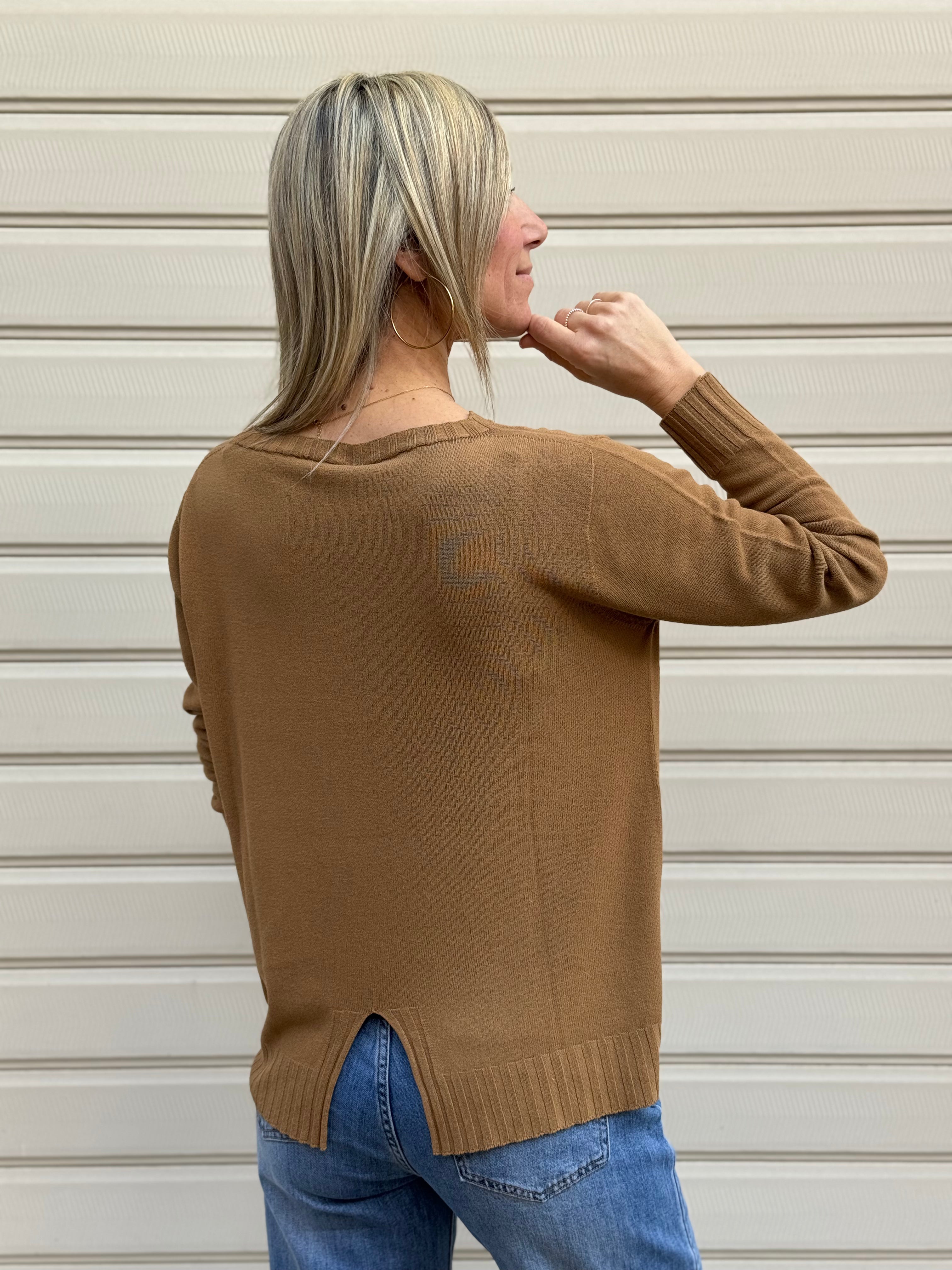 Maglia spacco dietro kontatto