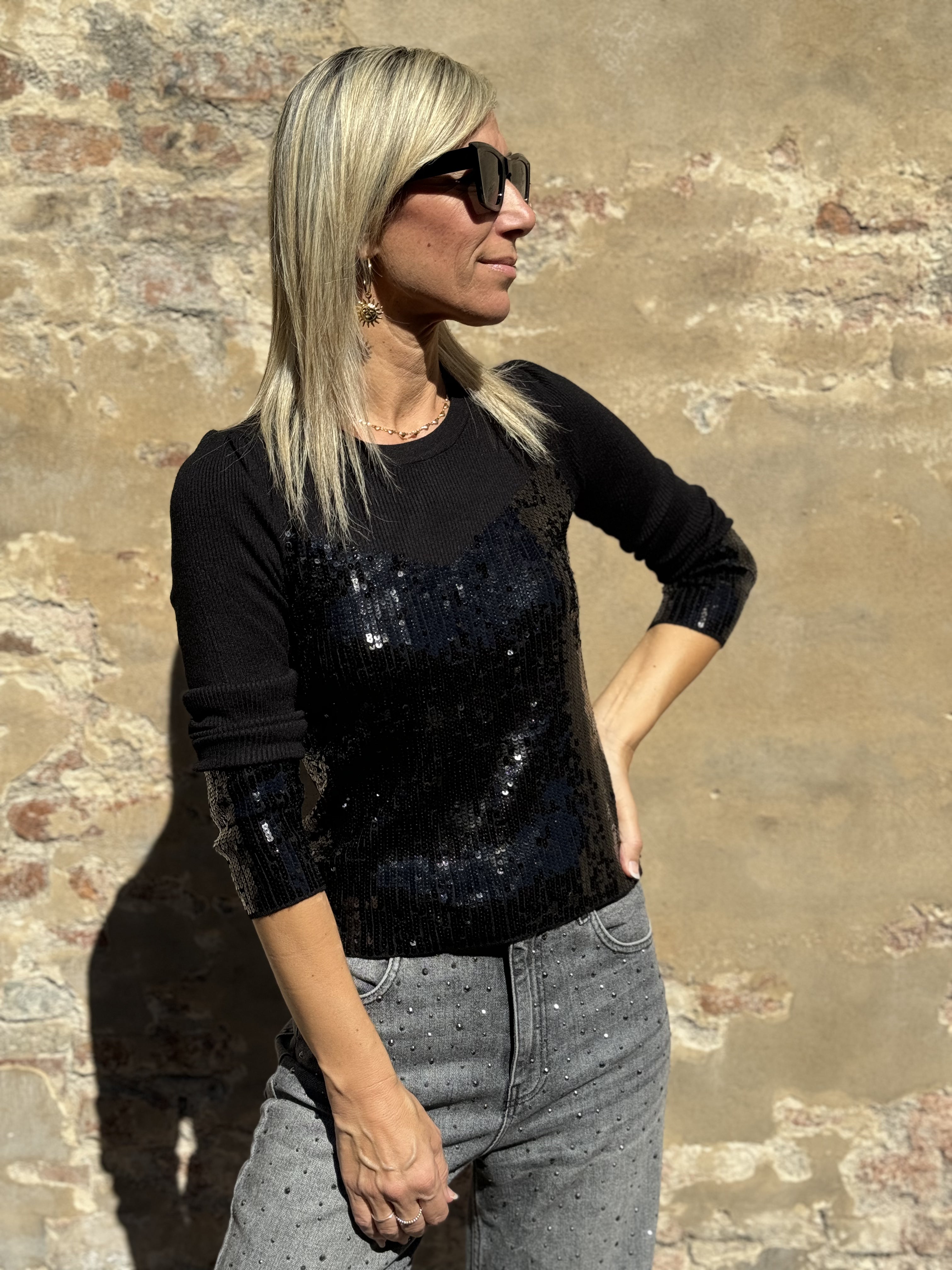 Maglia Paillettes