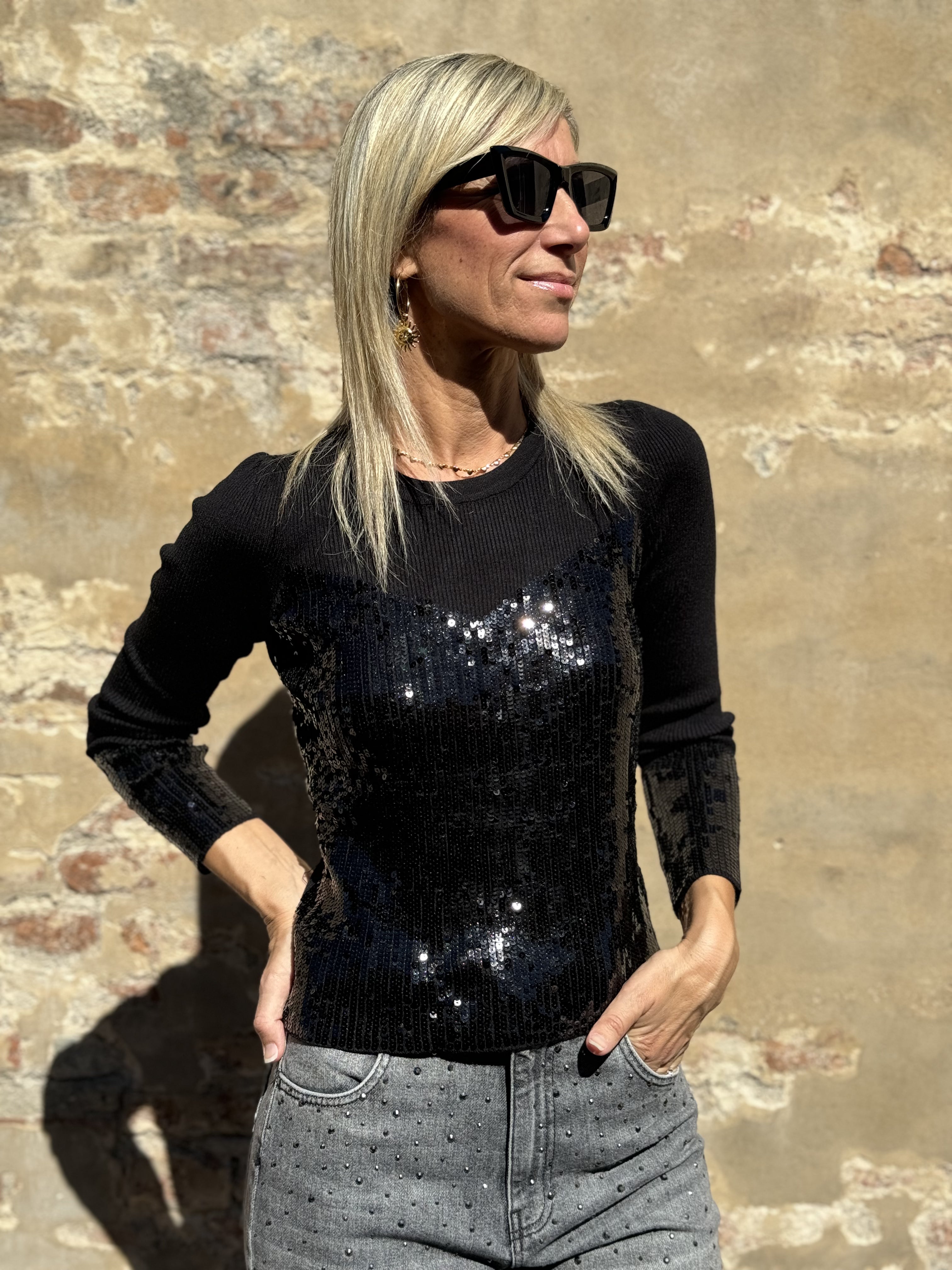 Maglia Paillettes