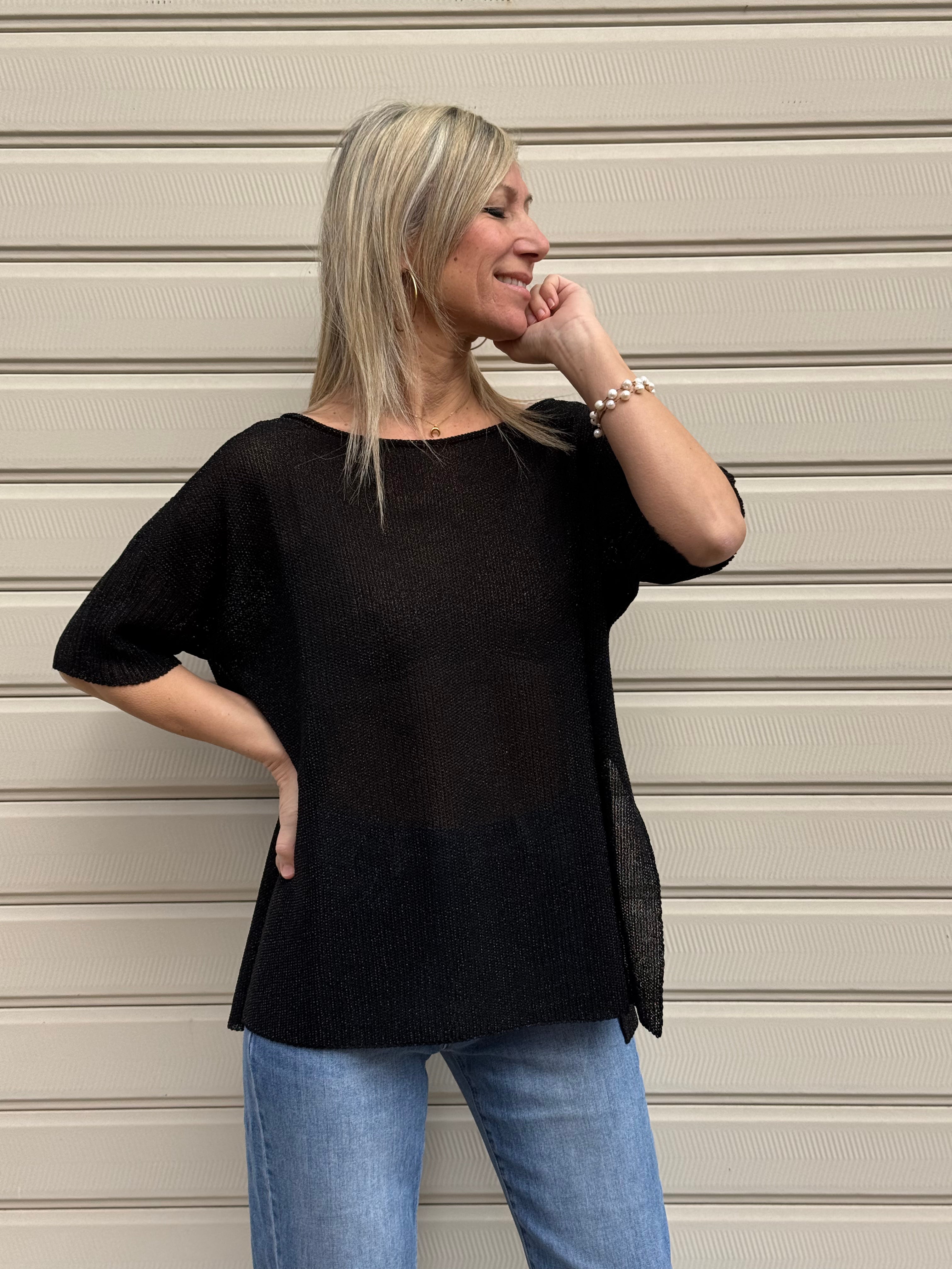 Maglia over spacchi kontatto