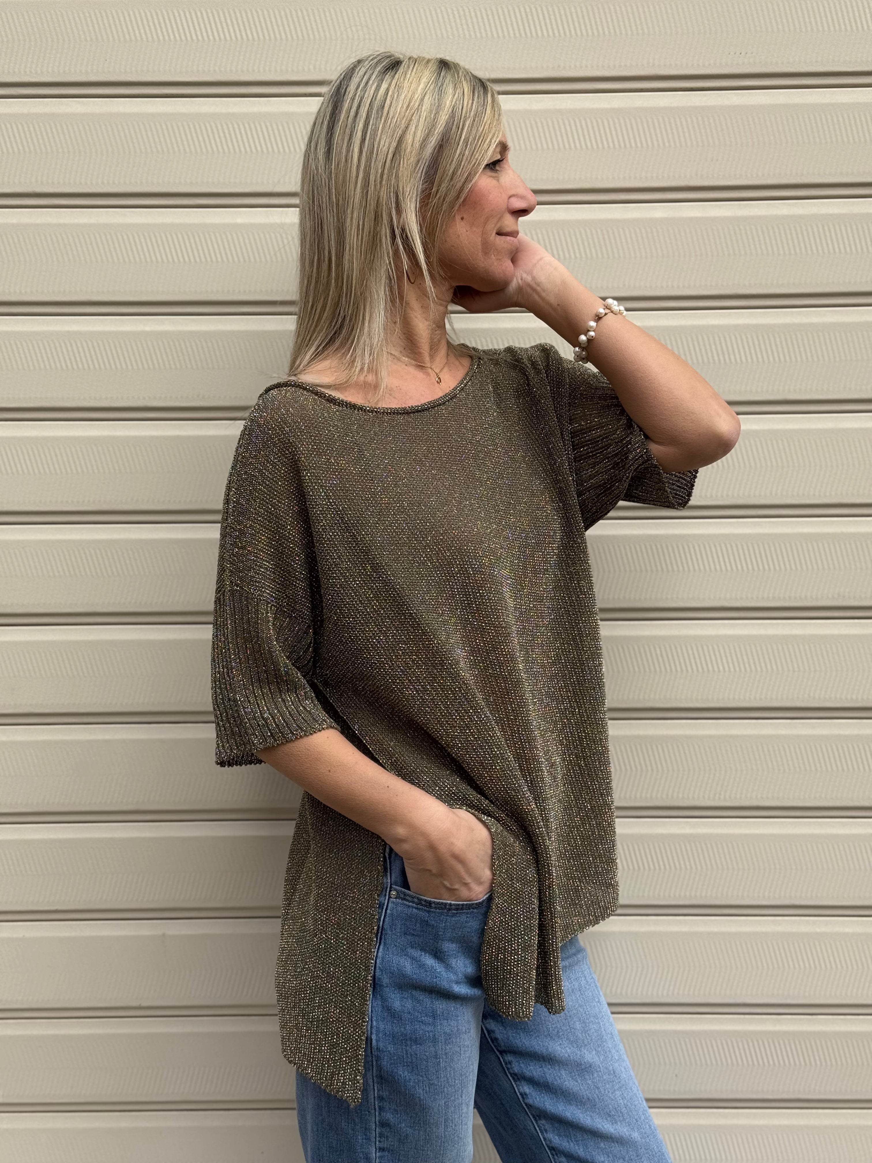 Maglia over spacchi kontatto