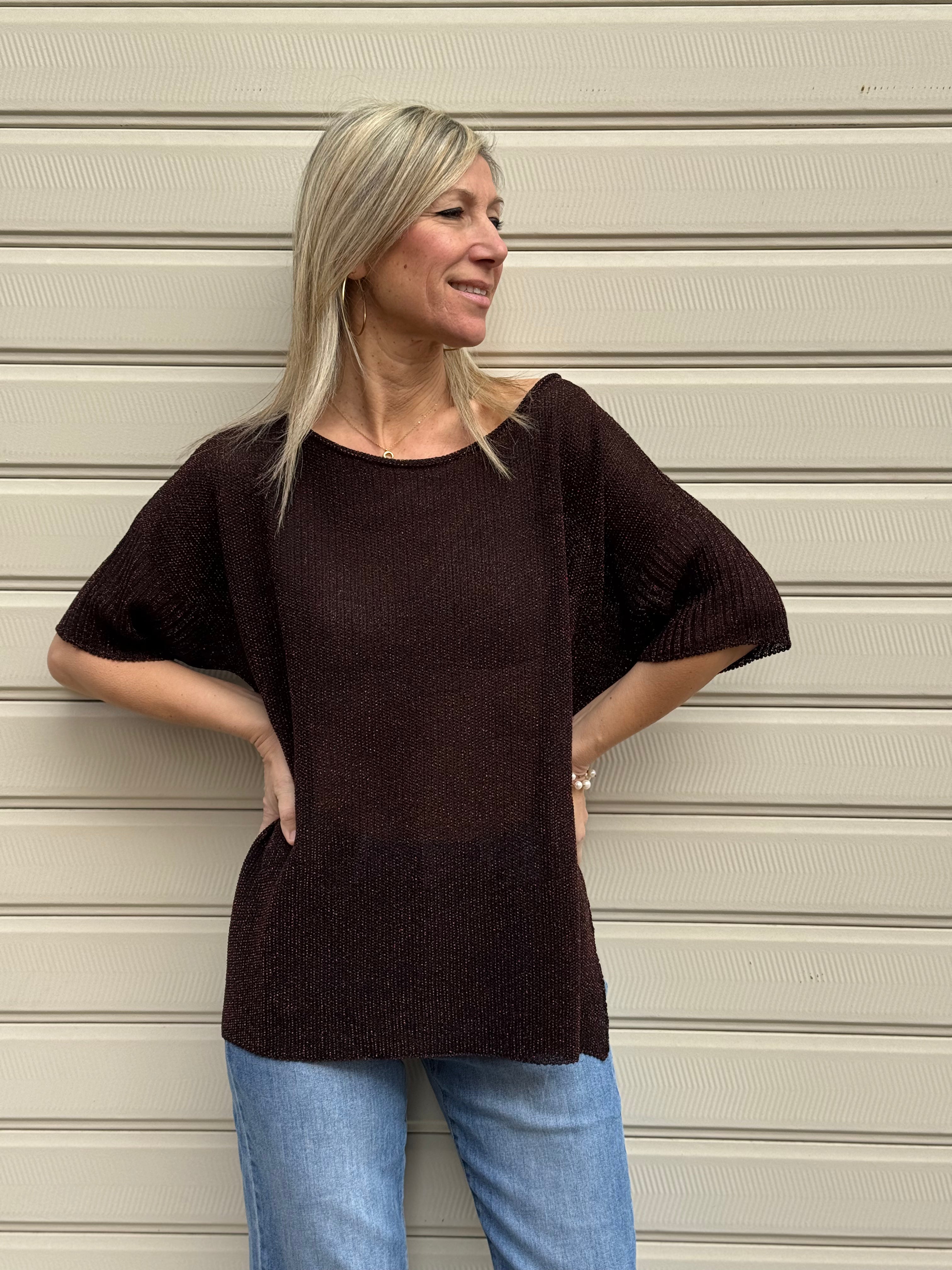 Maglia over spacchi kontatto