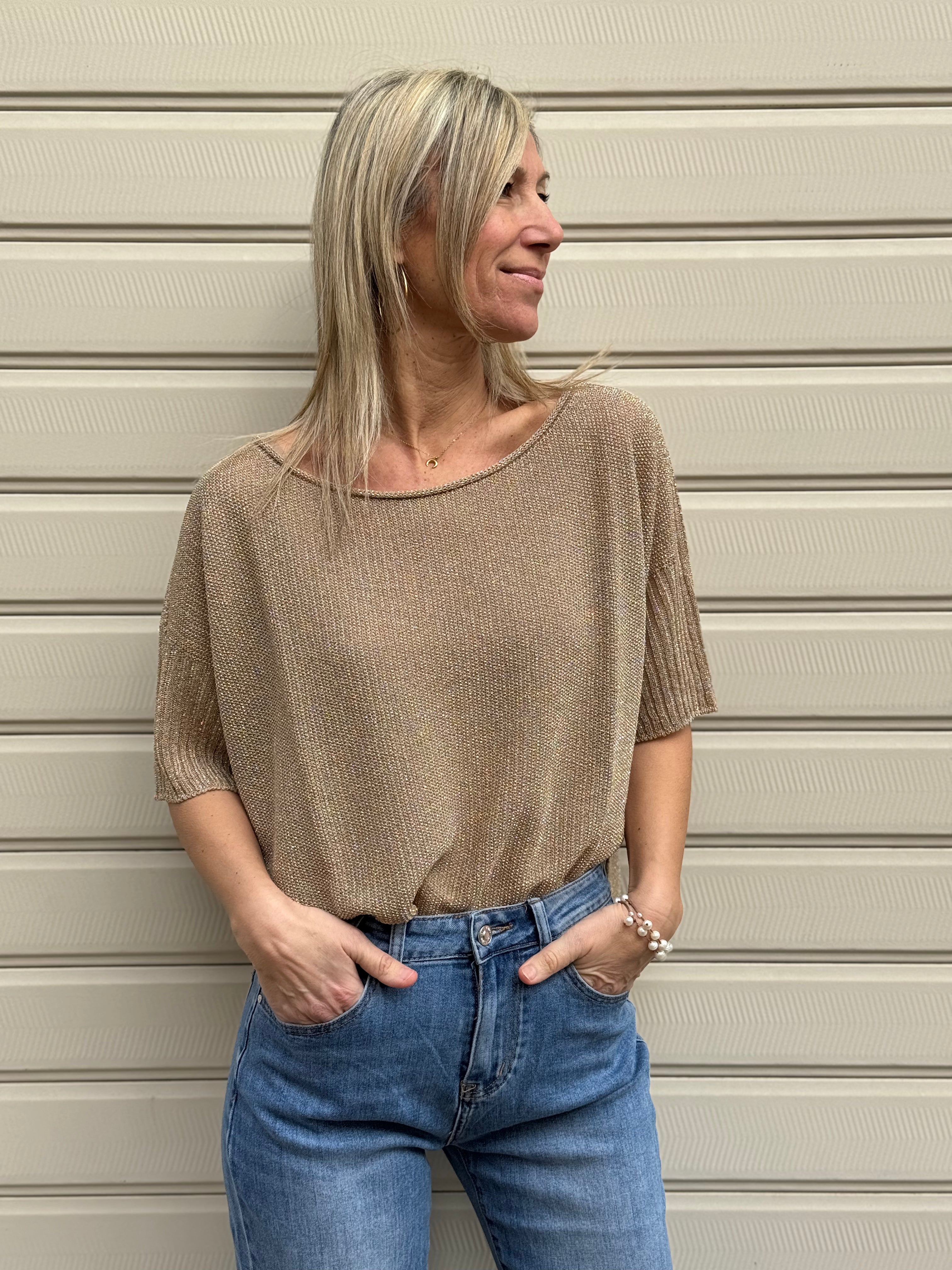 Maglia over spacchi kontatto