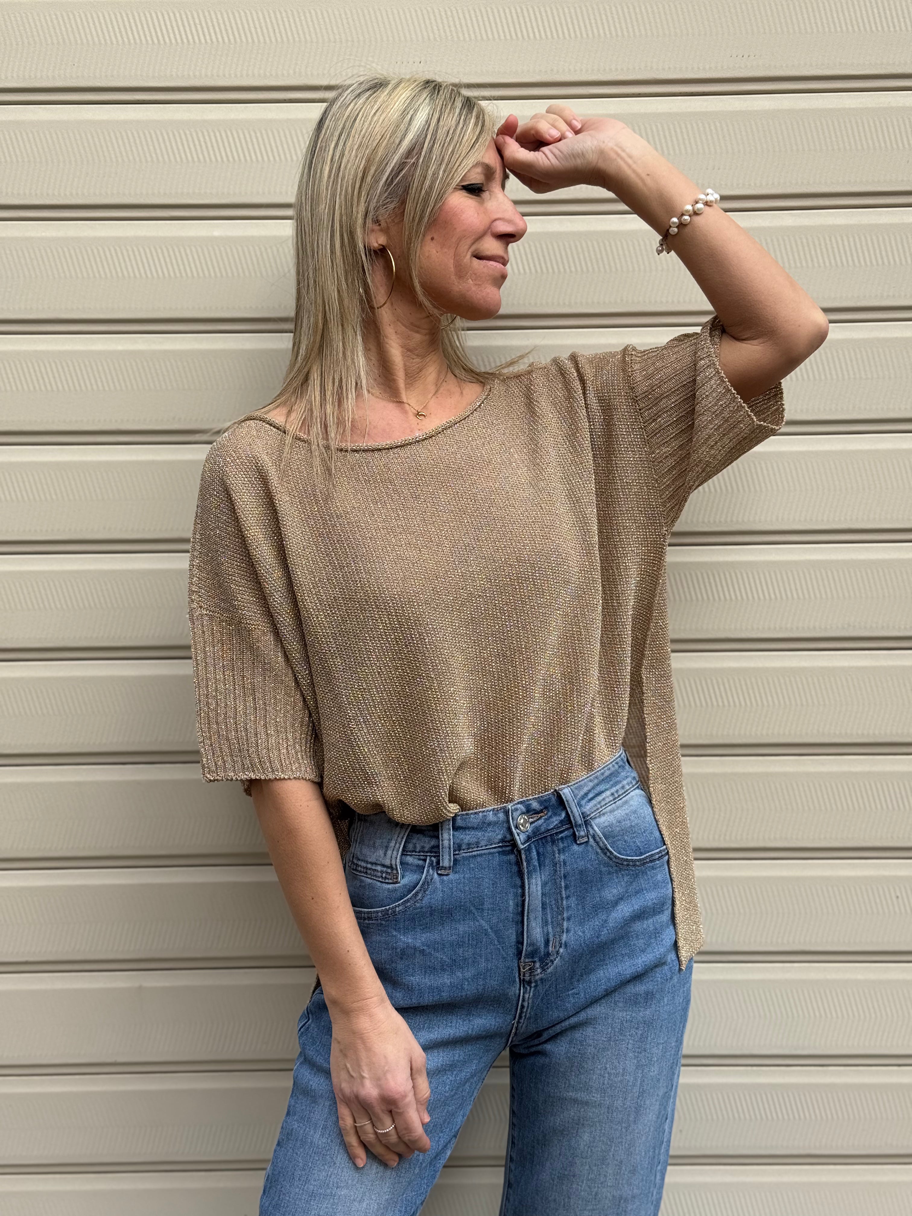 Maglia over spacchi kontatto