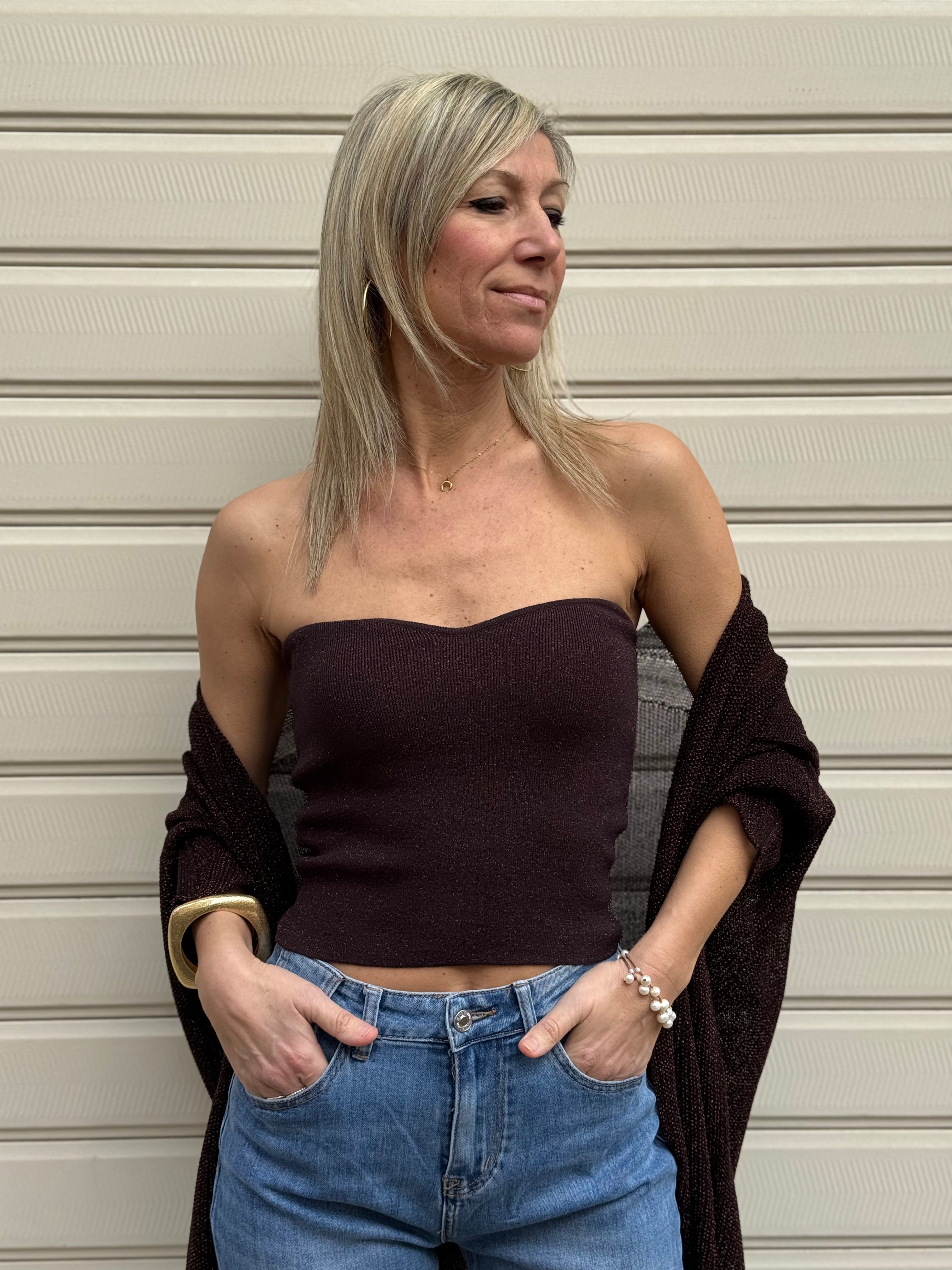 Fascetta lurex kontatto