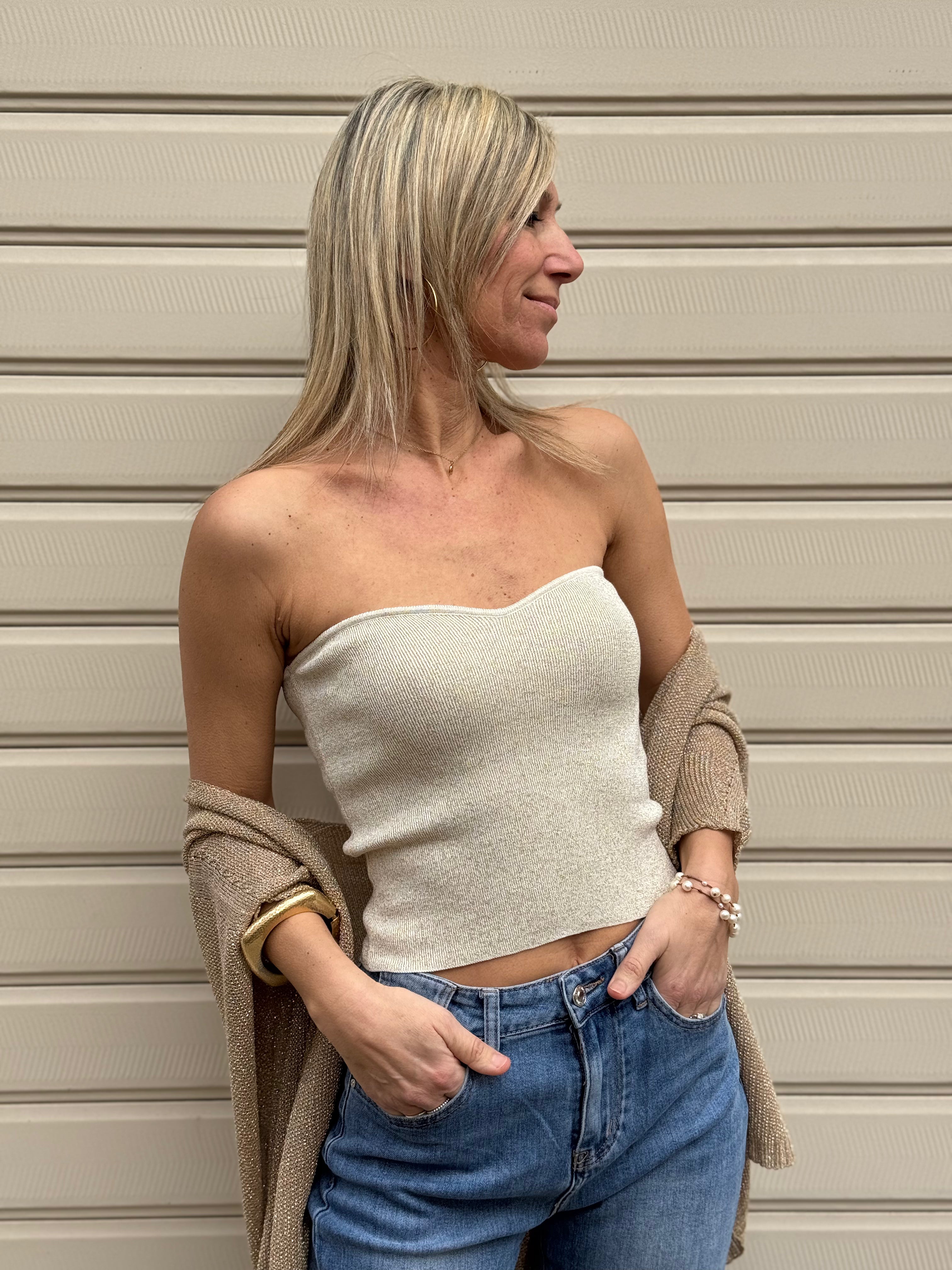 Fascetta lurex kontatto