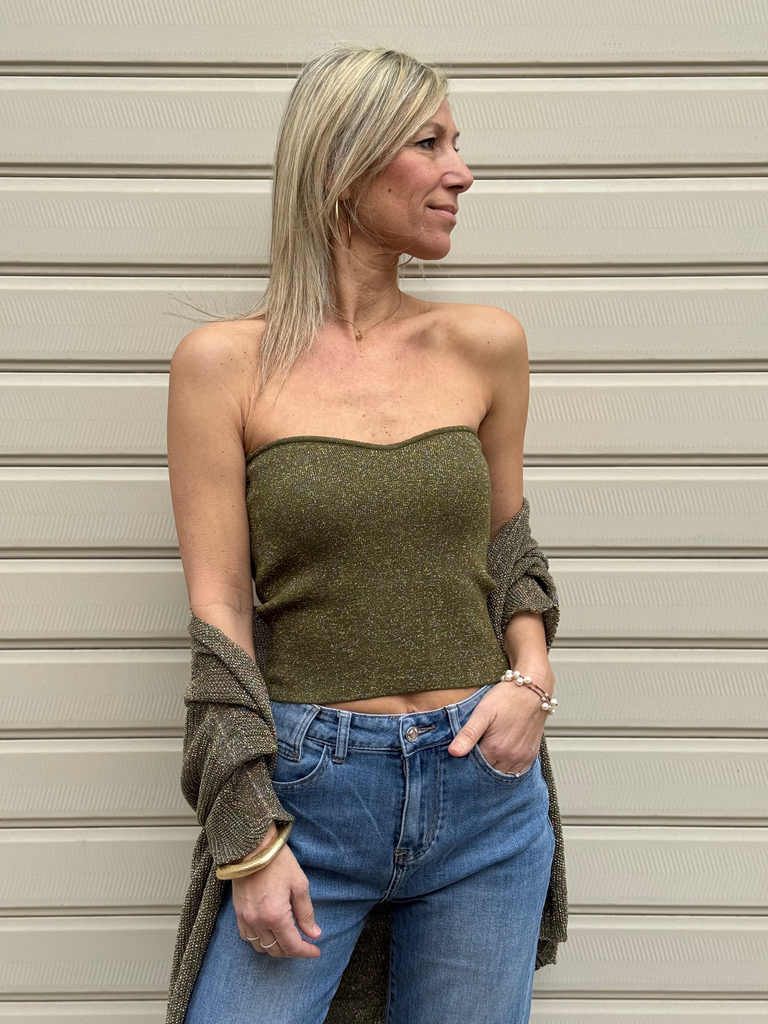 Fascetta lurex kontatto