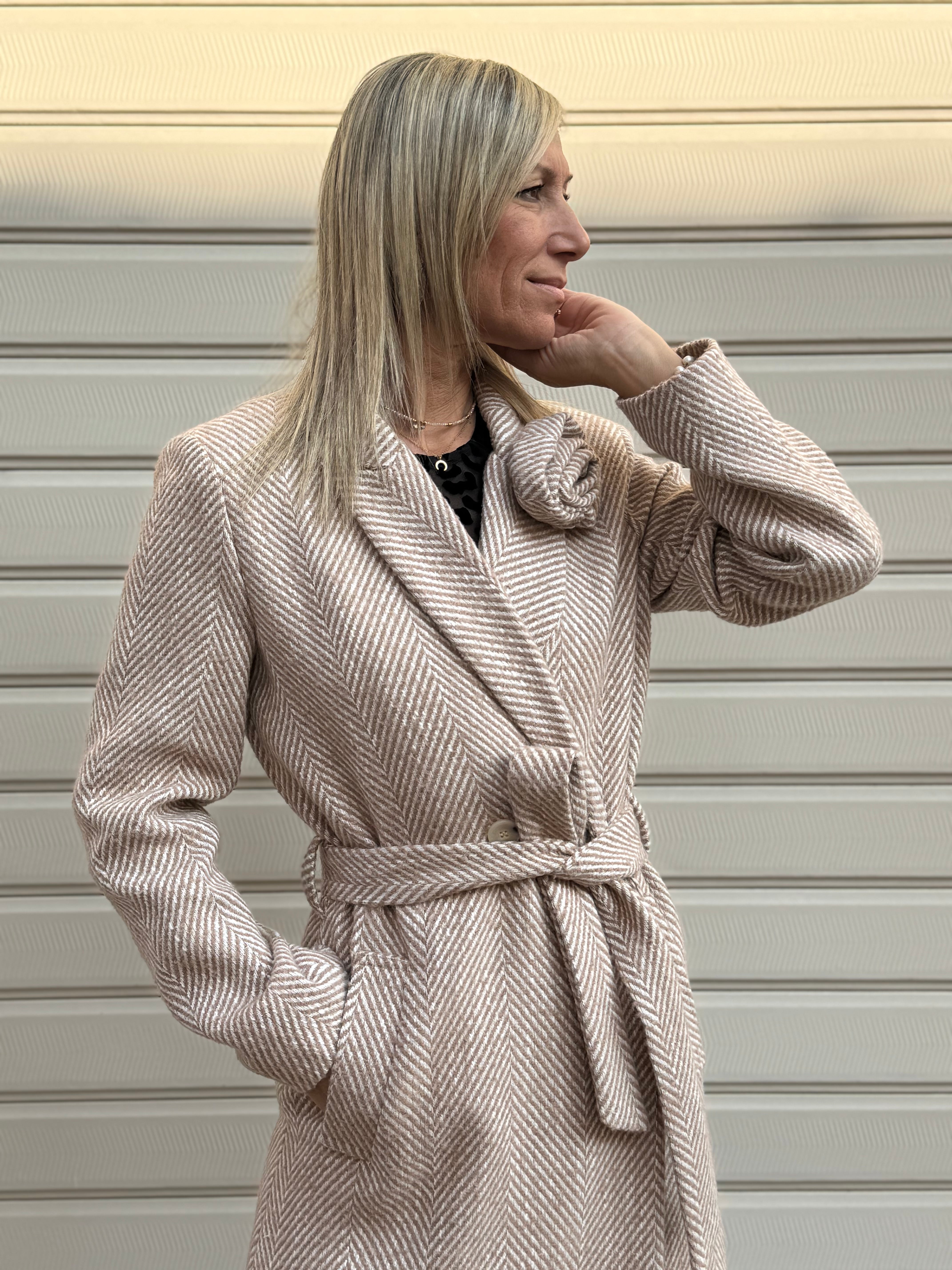 Cappotto spinato mimì