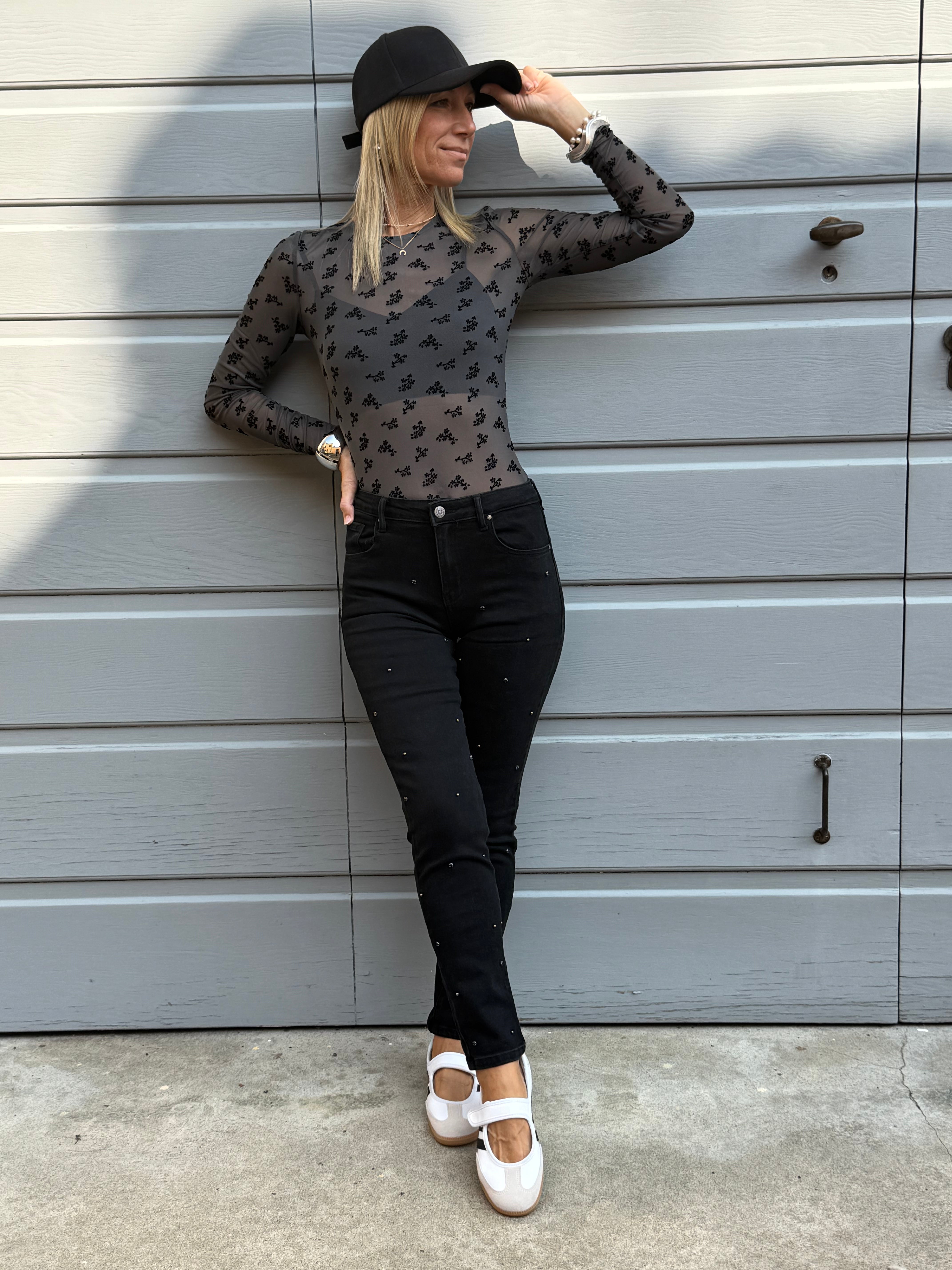 Jeans sigaretta gioiello mimì