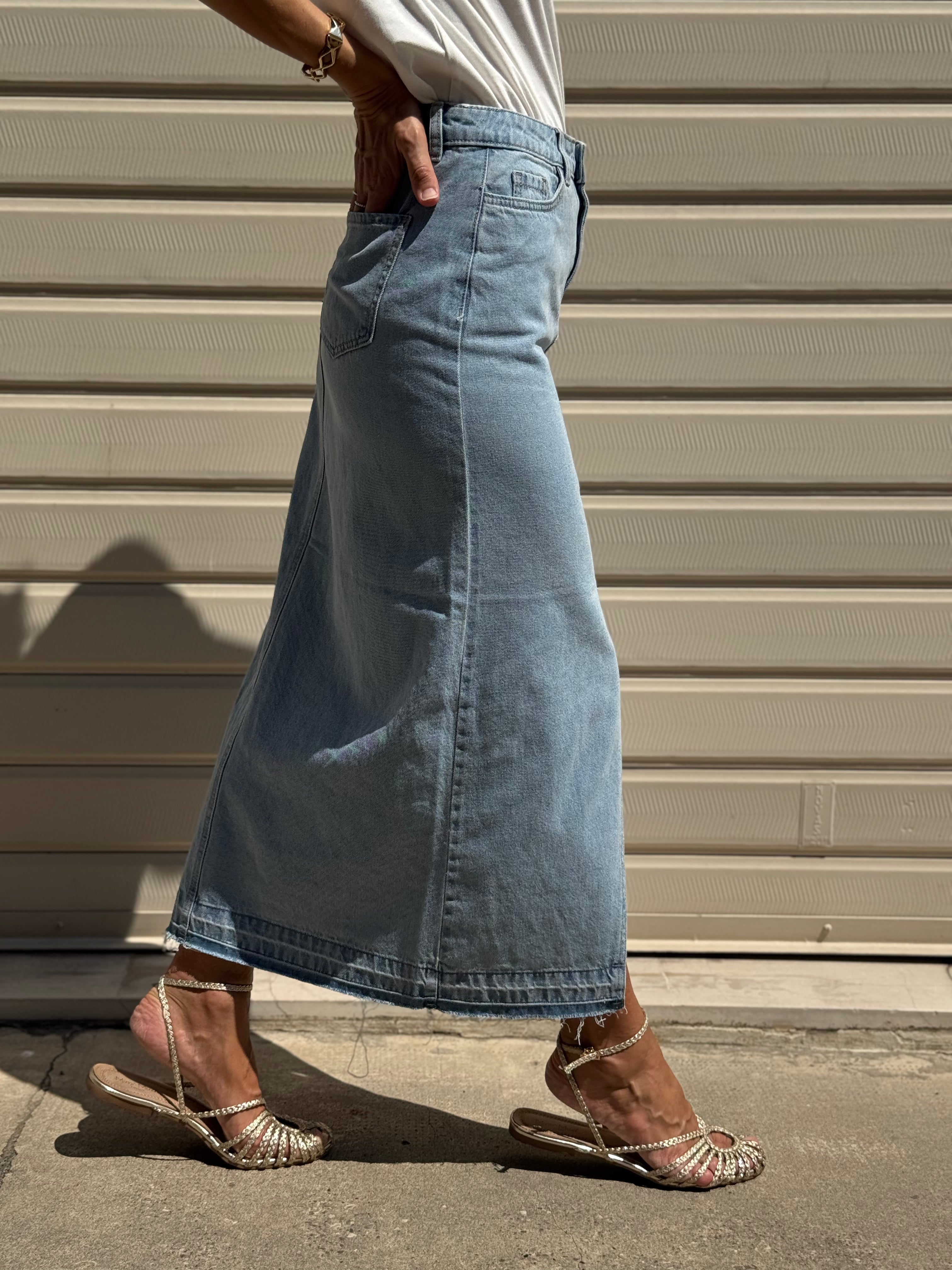 Gonna Lunga Jeans