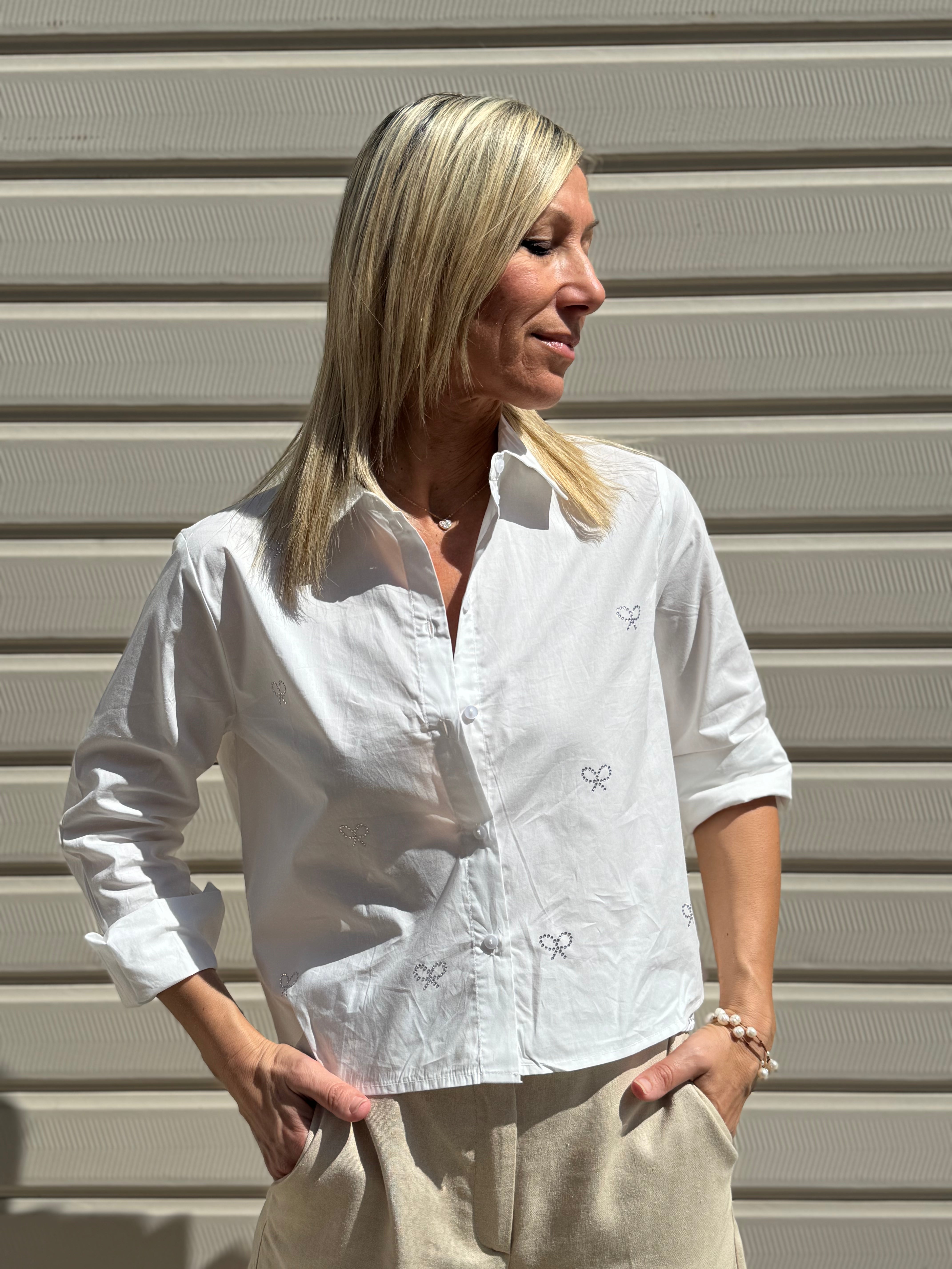 Camicia scatoletta fiocchi jdy
