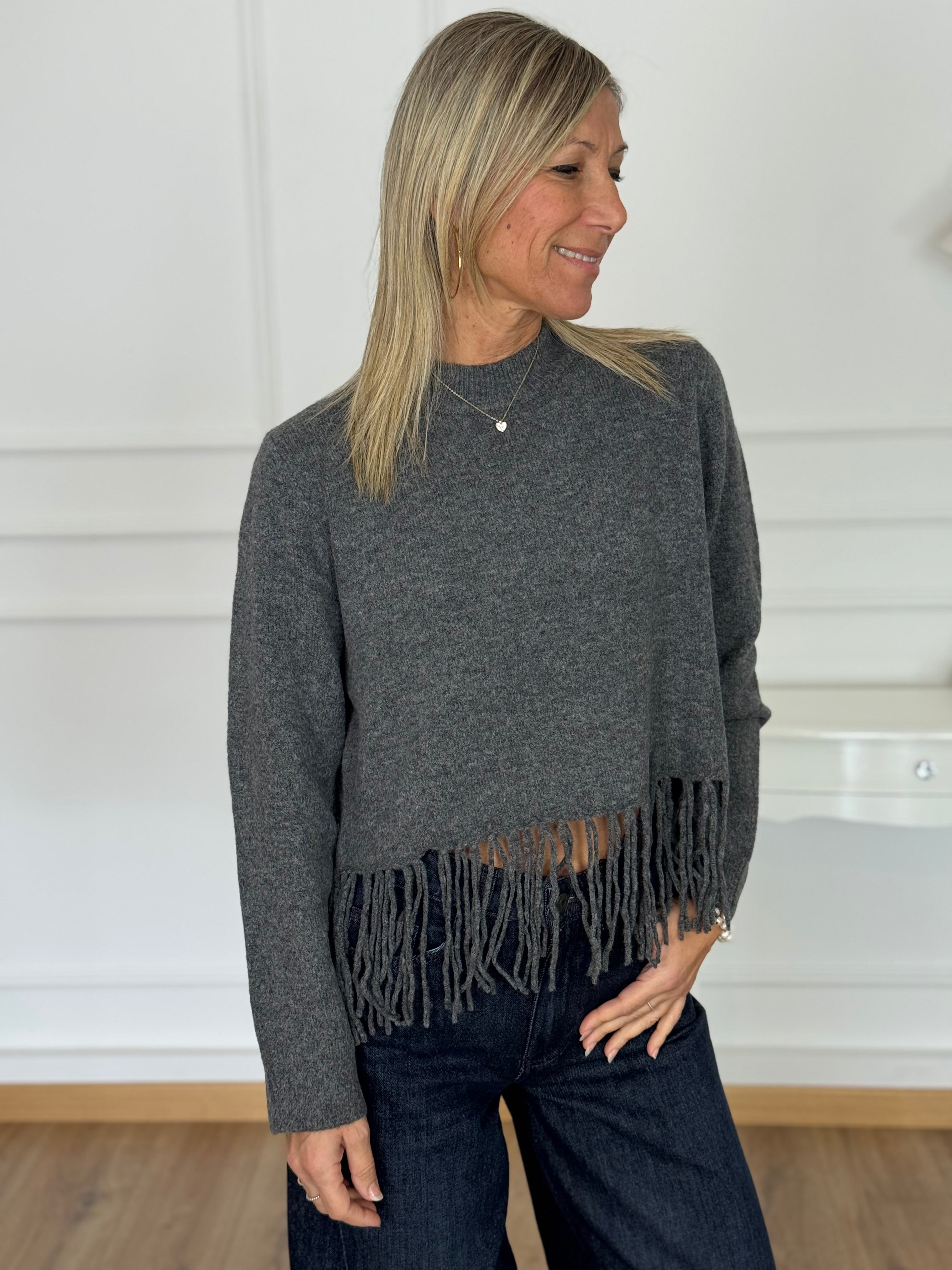 Maglia frange andrea jdy