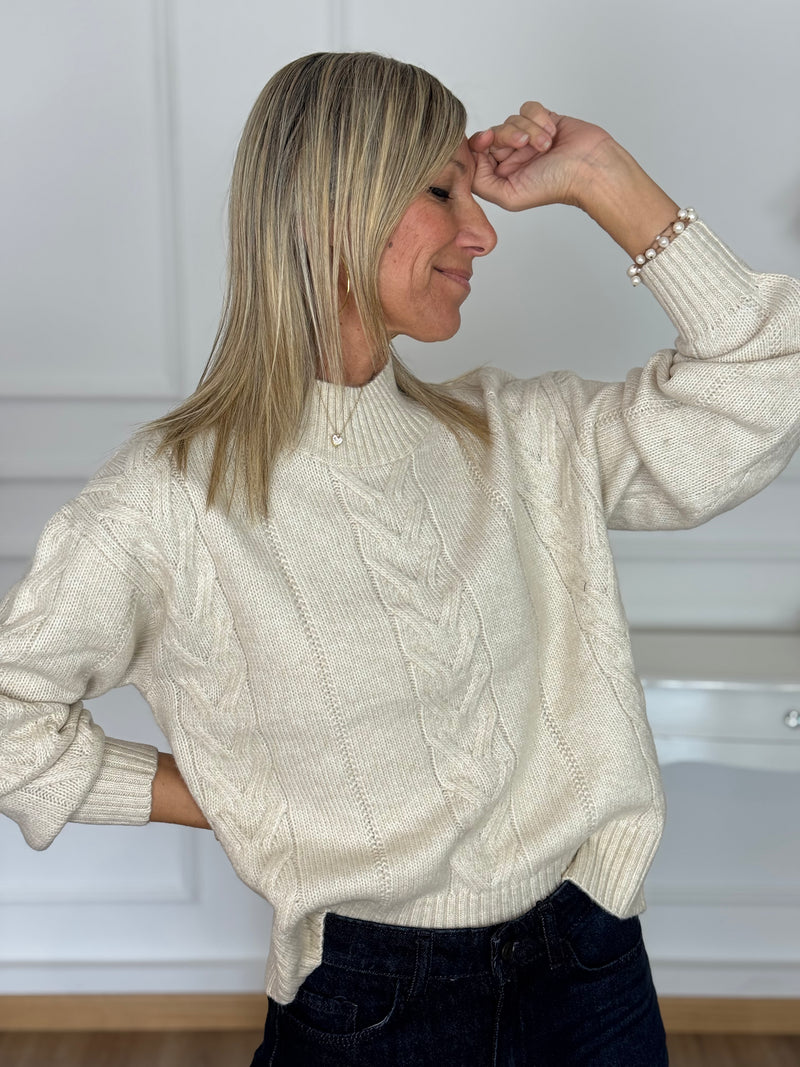 Maglia trecce susanna jdy
