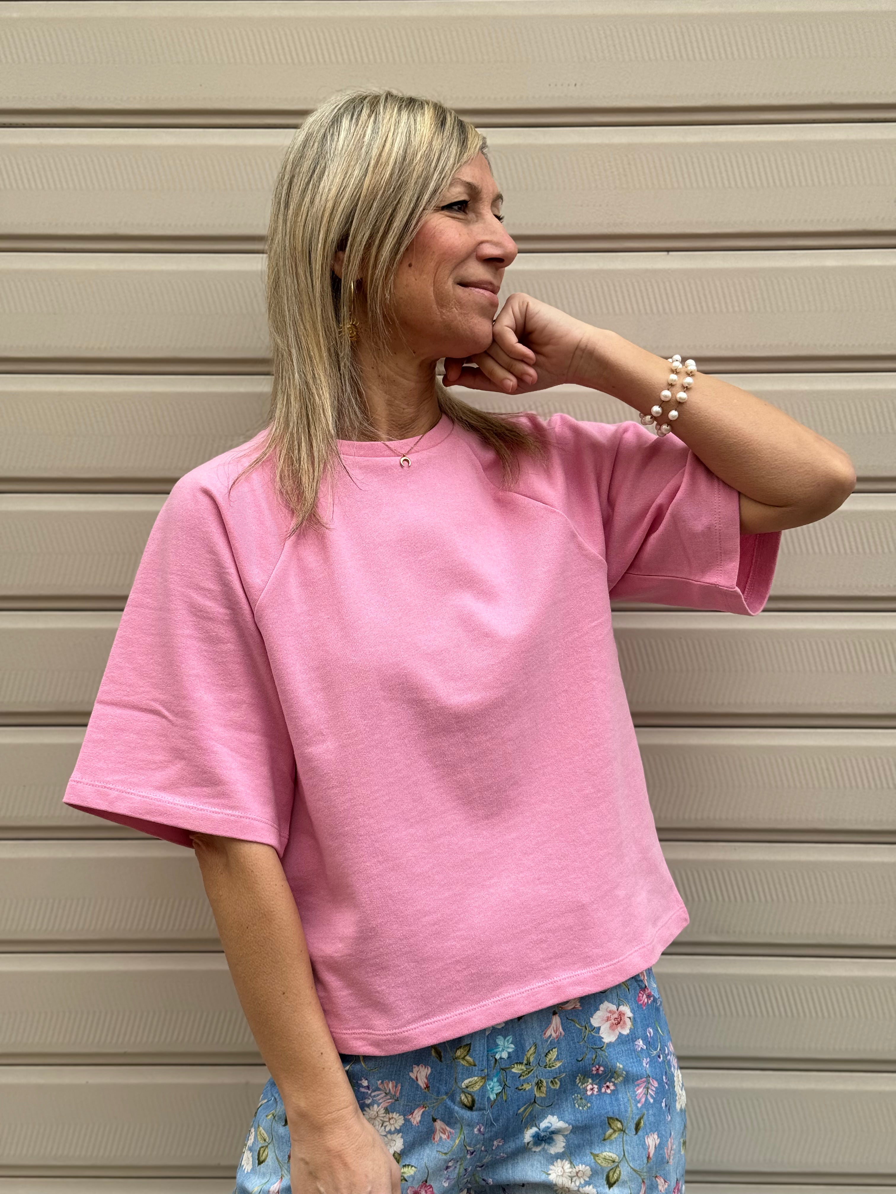 Felpa maniche corte jdy