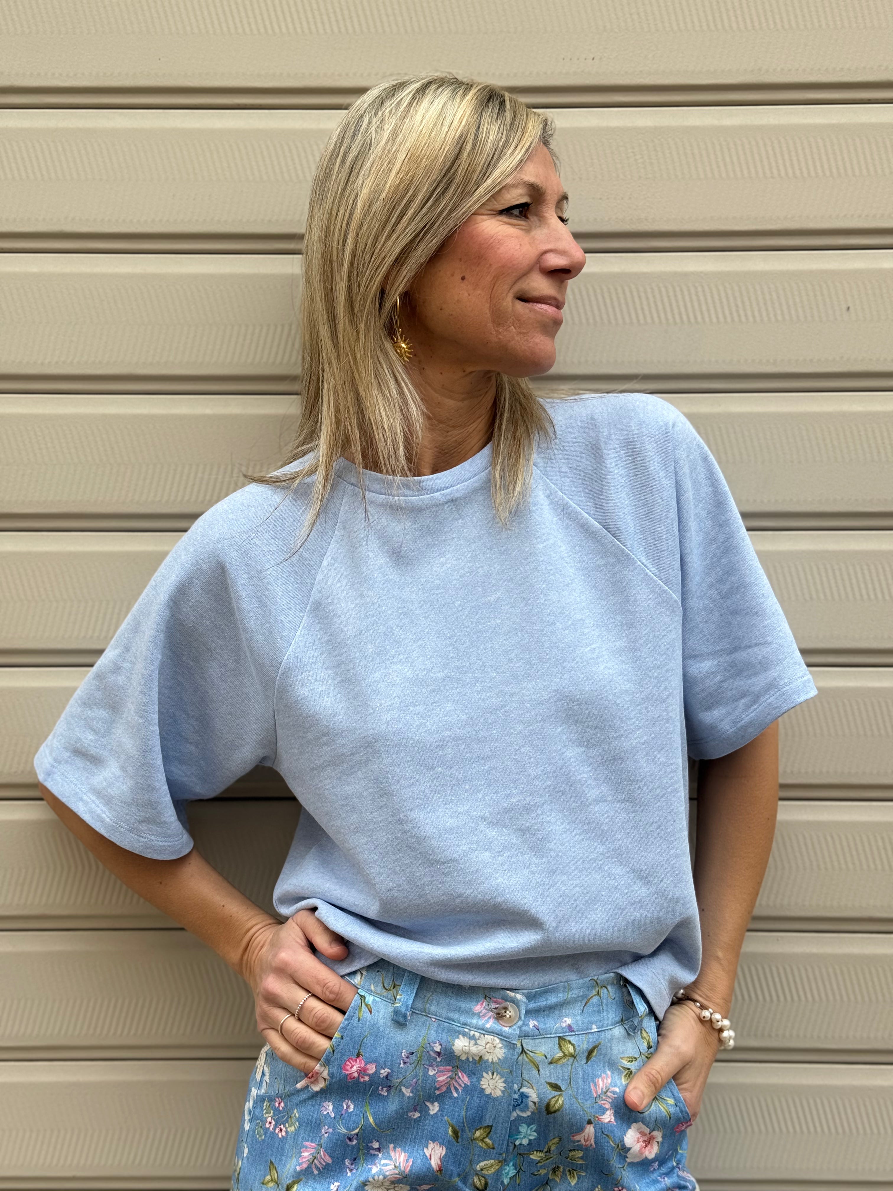 Felpa maniche corte jdy