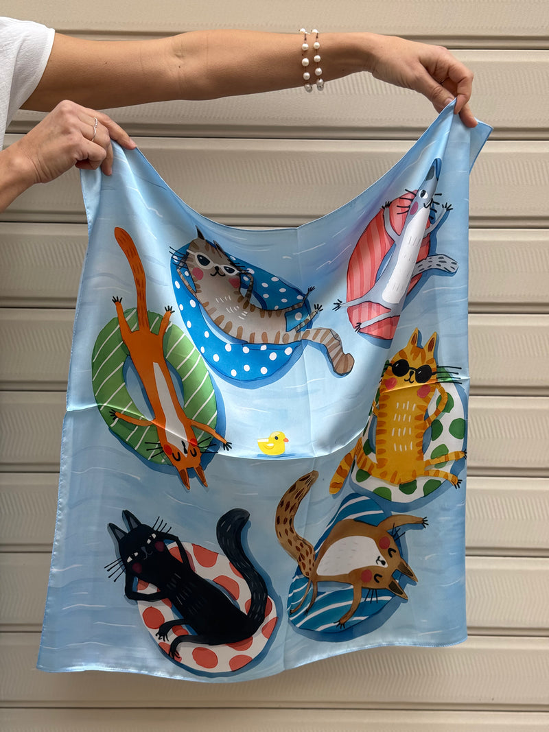 Foulard cats