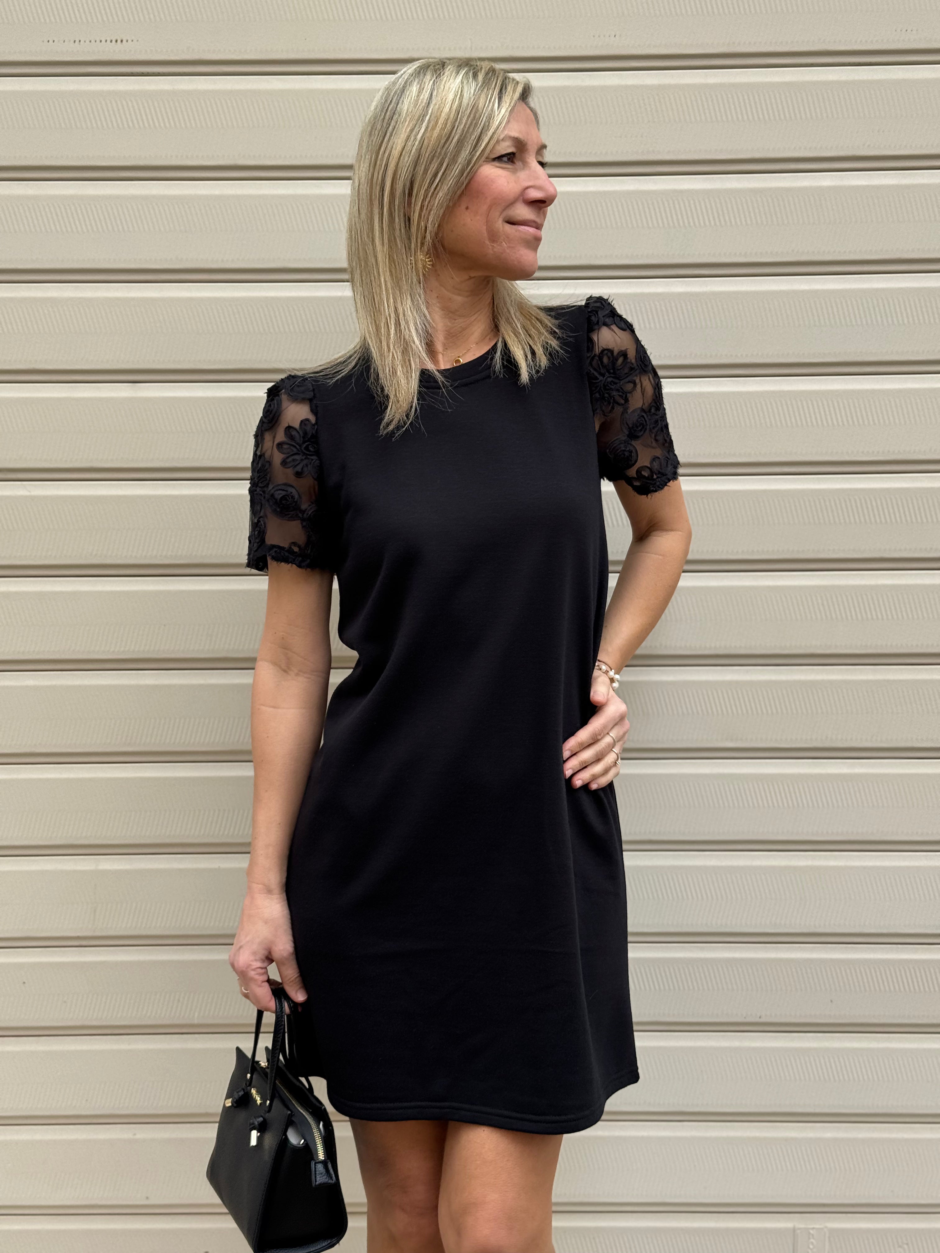 Abito manica tulle jdy