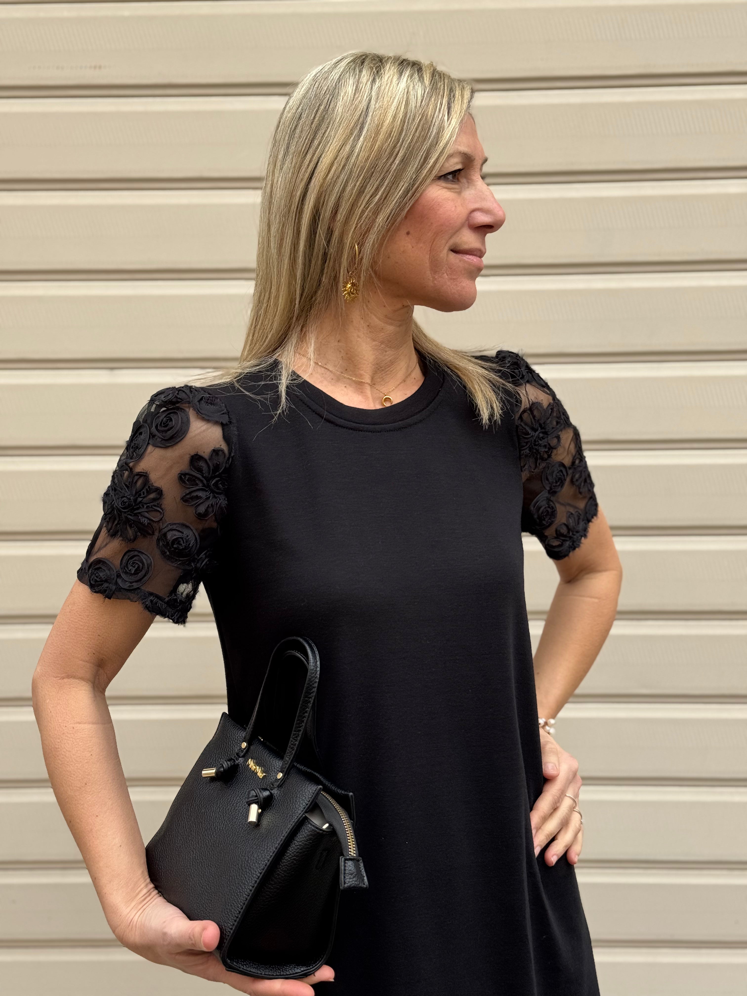 Abito manica tulle jdy