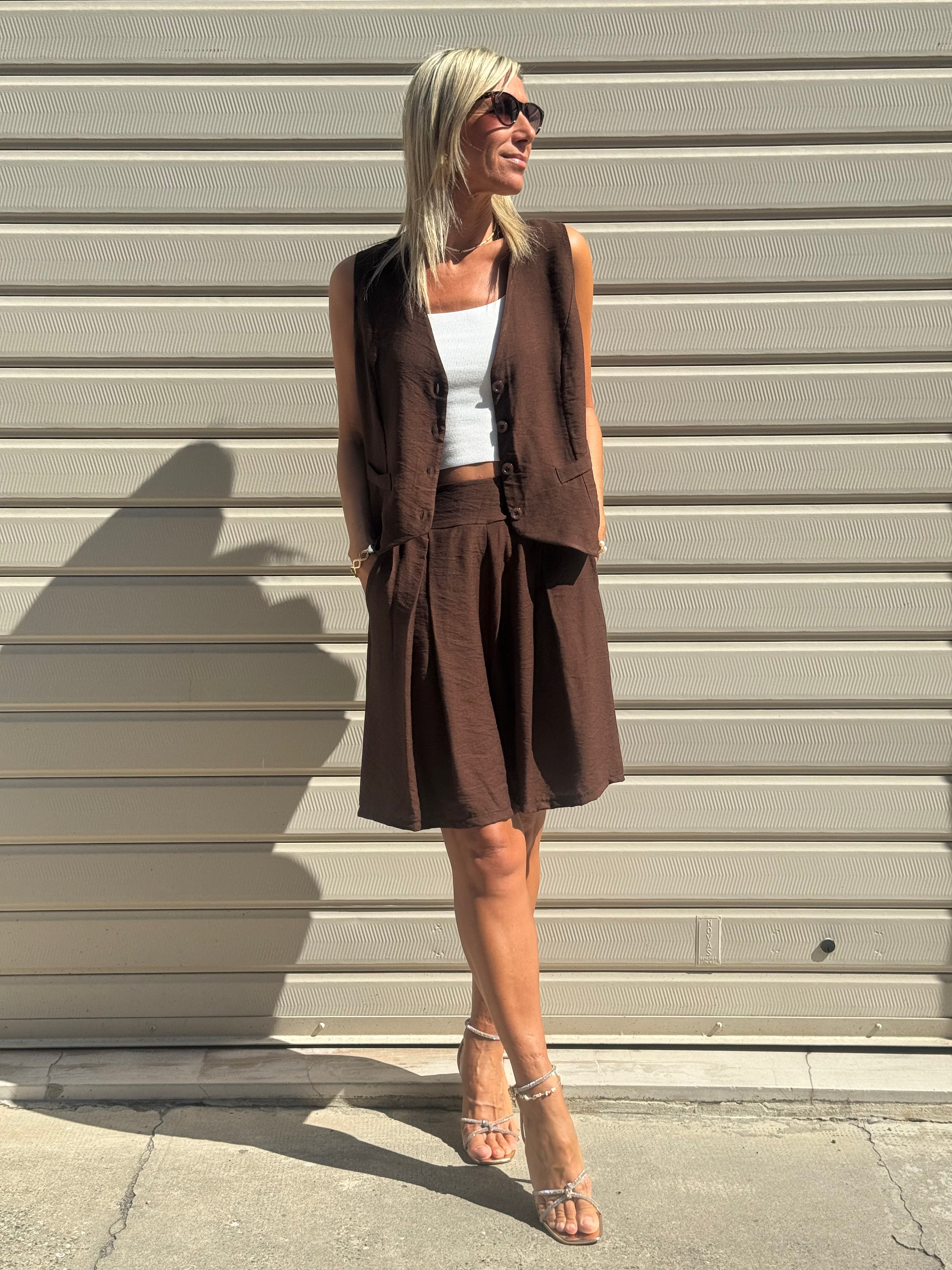Coordinato Gilet Bermuda