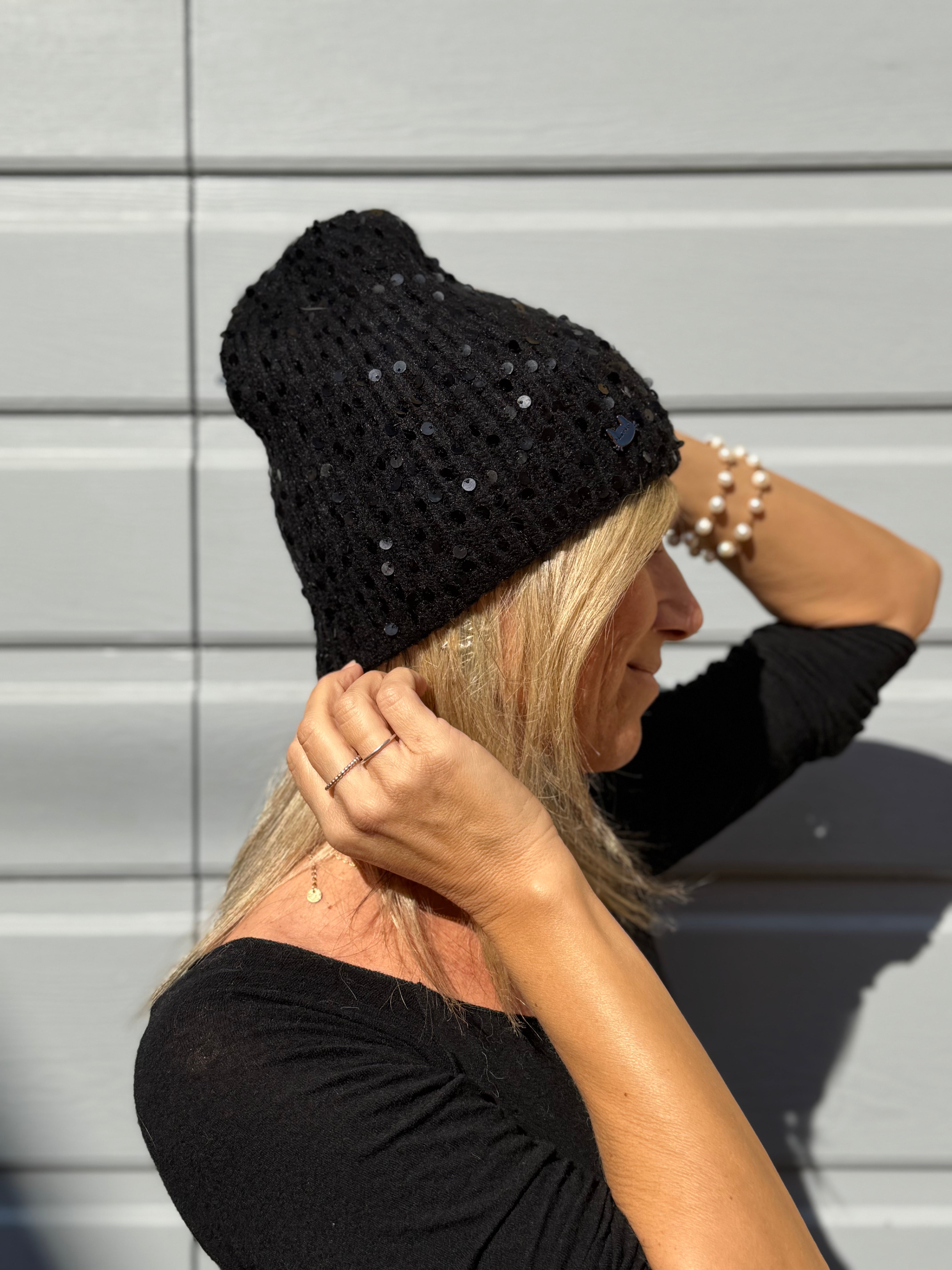 Cuffia paillettes mimì