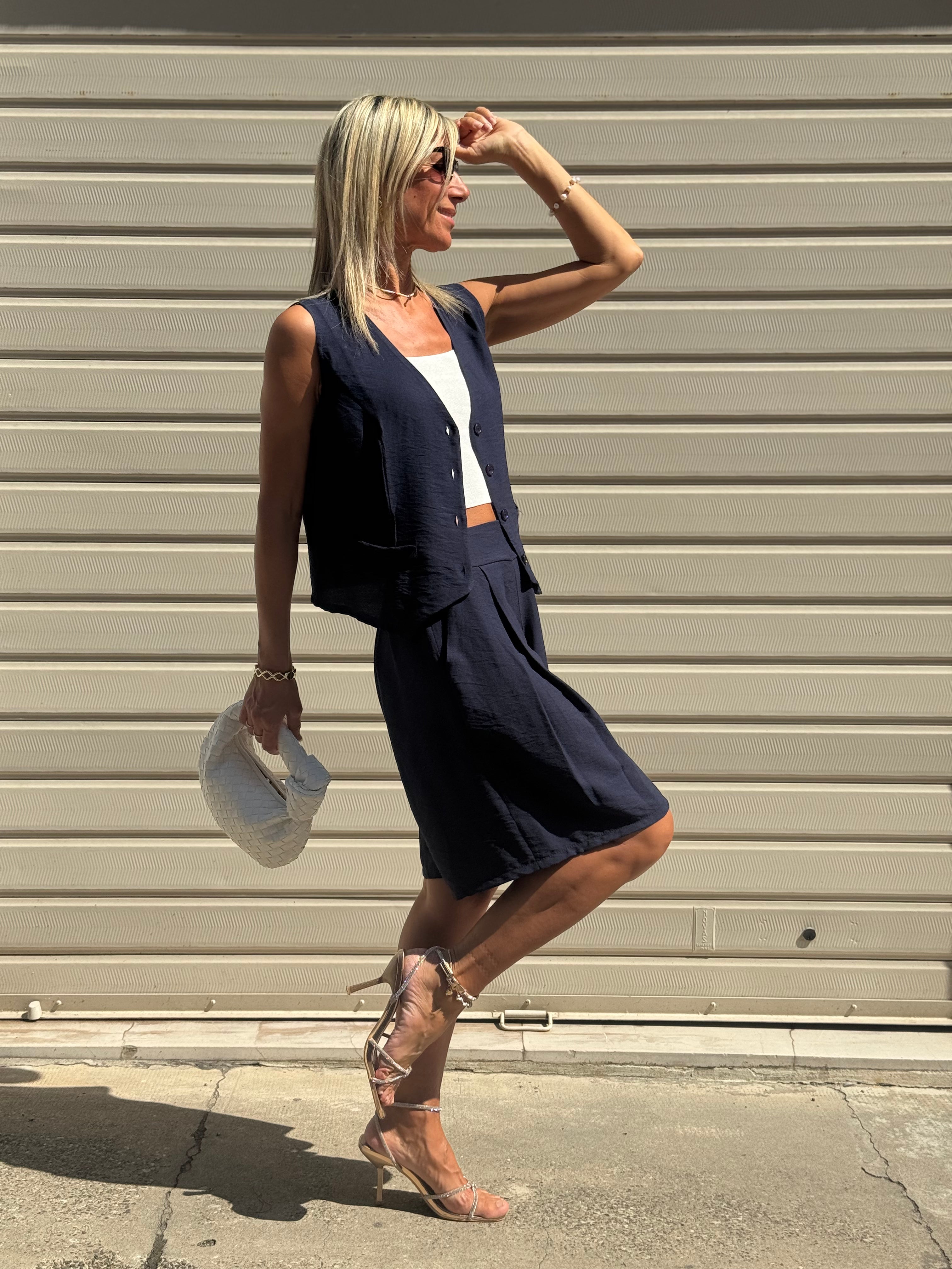 Coordinato Gilet Bermuda
