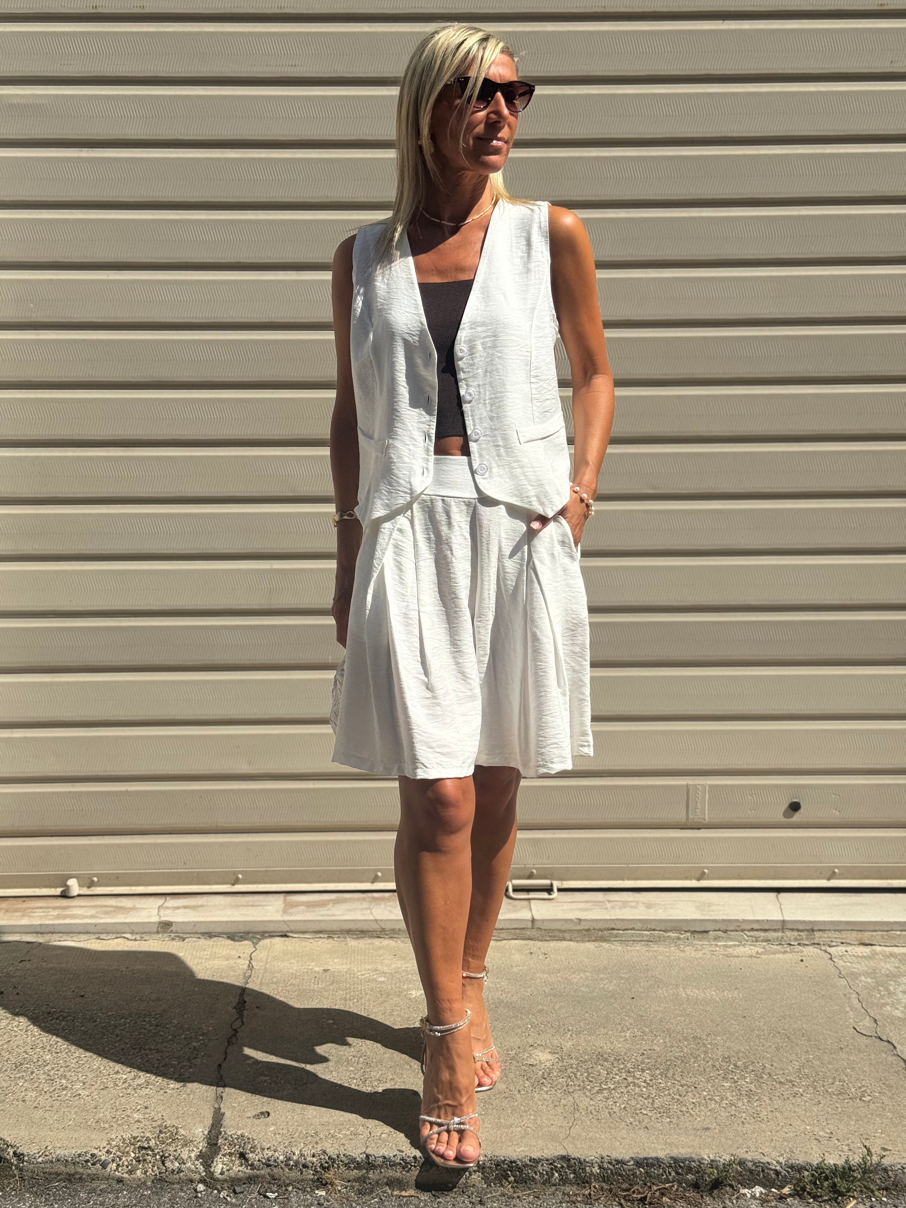 Coordinato Gilet Bermuda