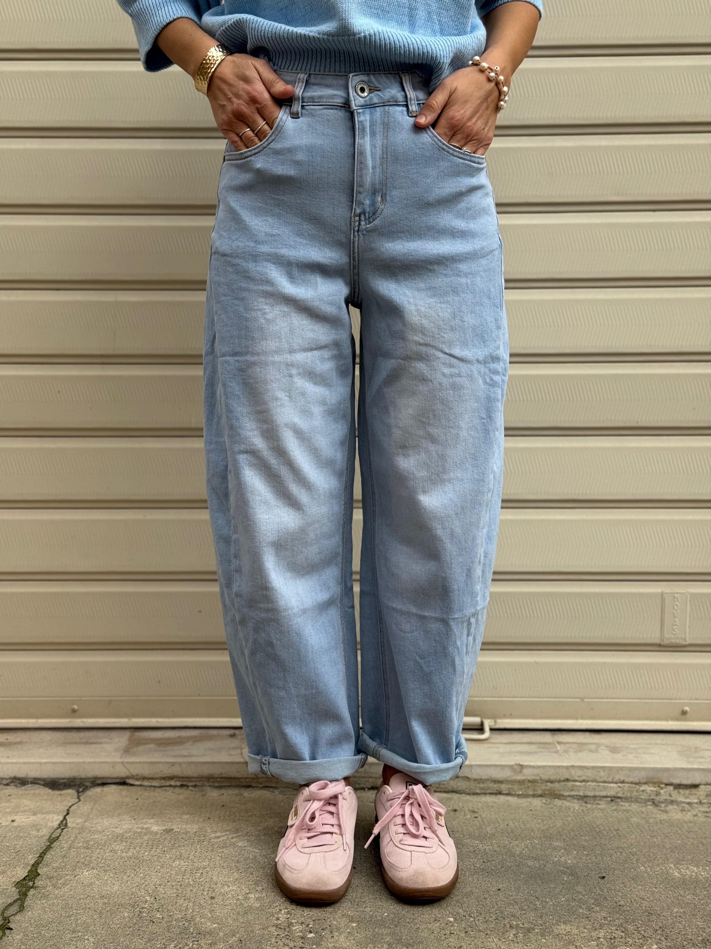 Jeans barrel adora