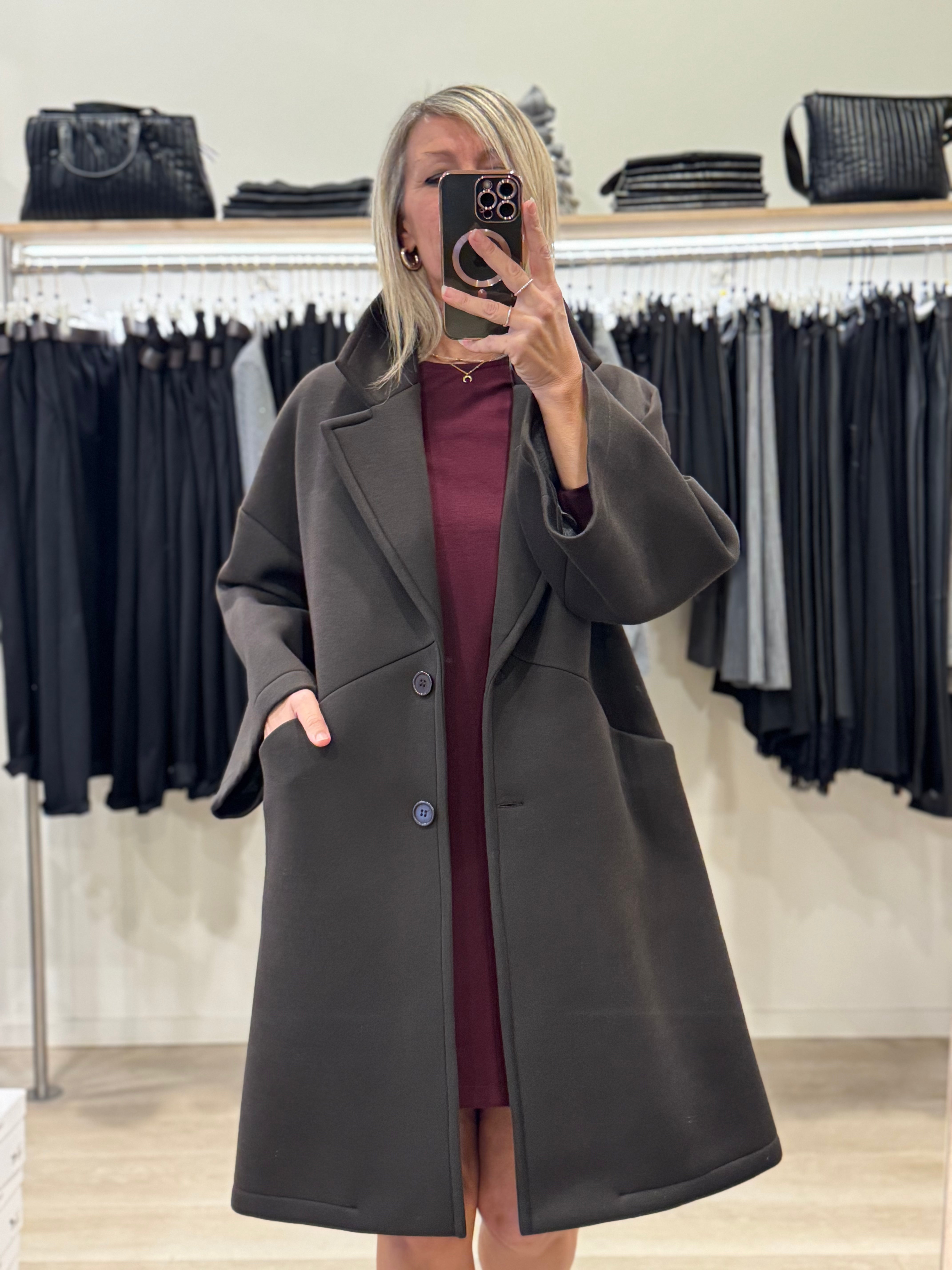 Cappotto rever scuba