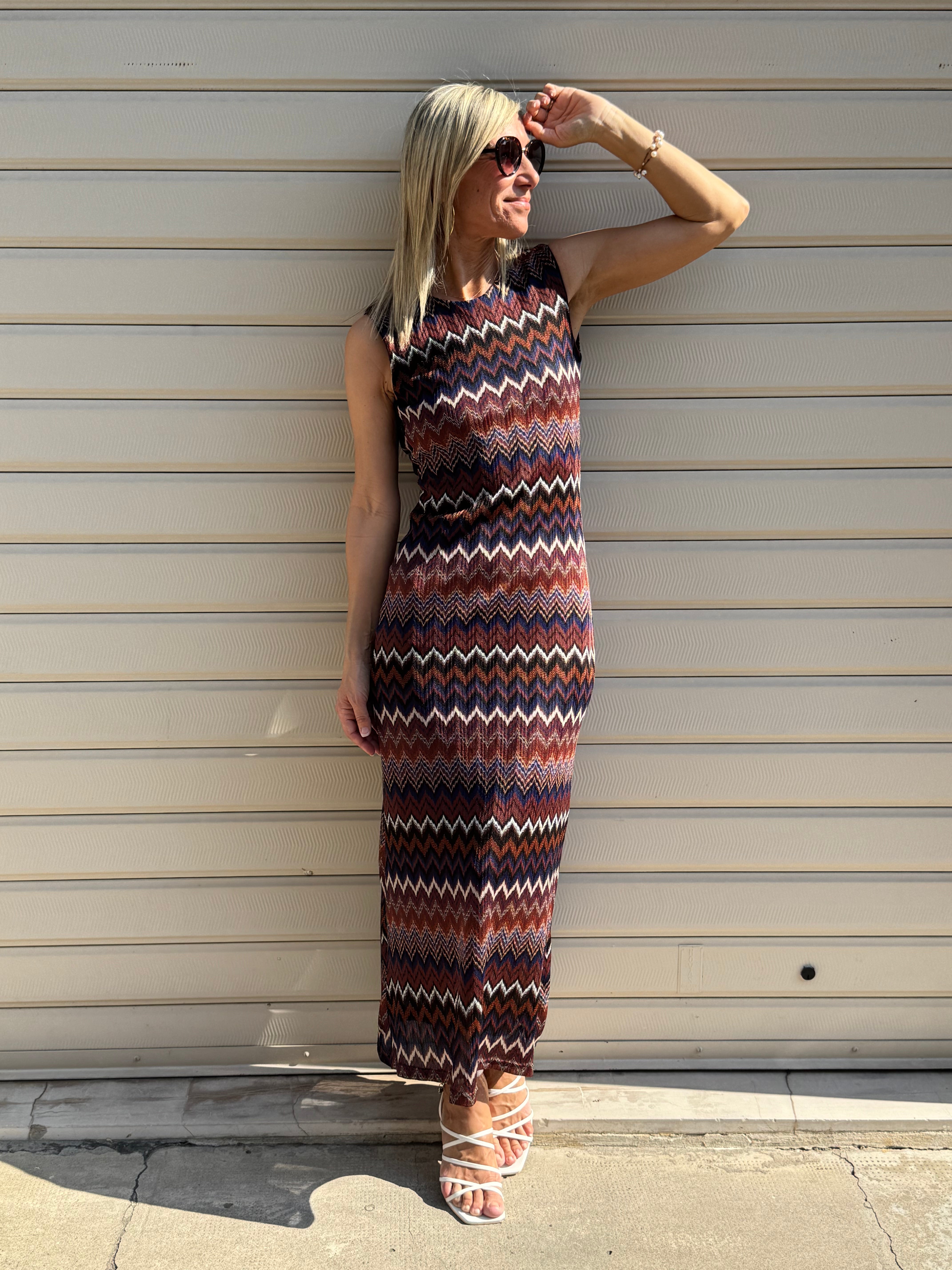 Abito chevron artigli
