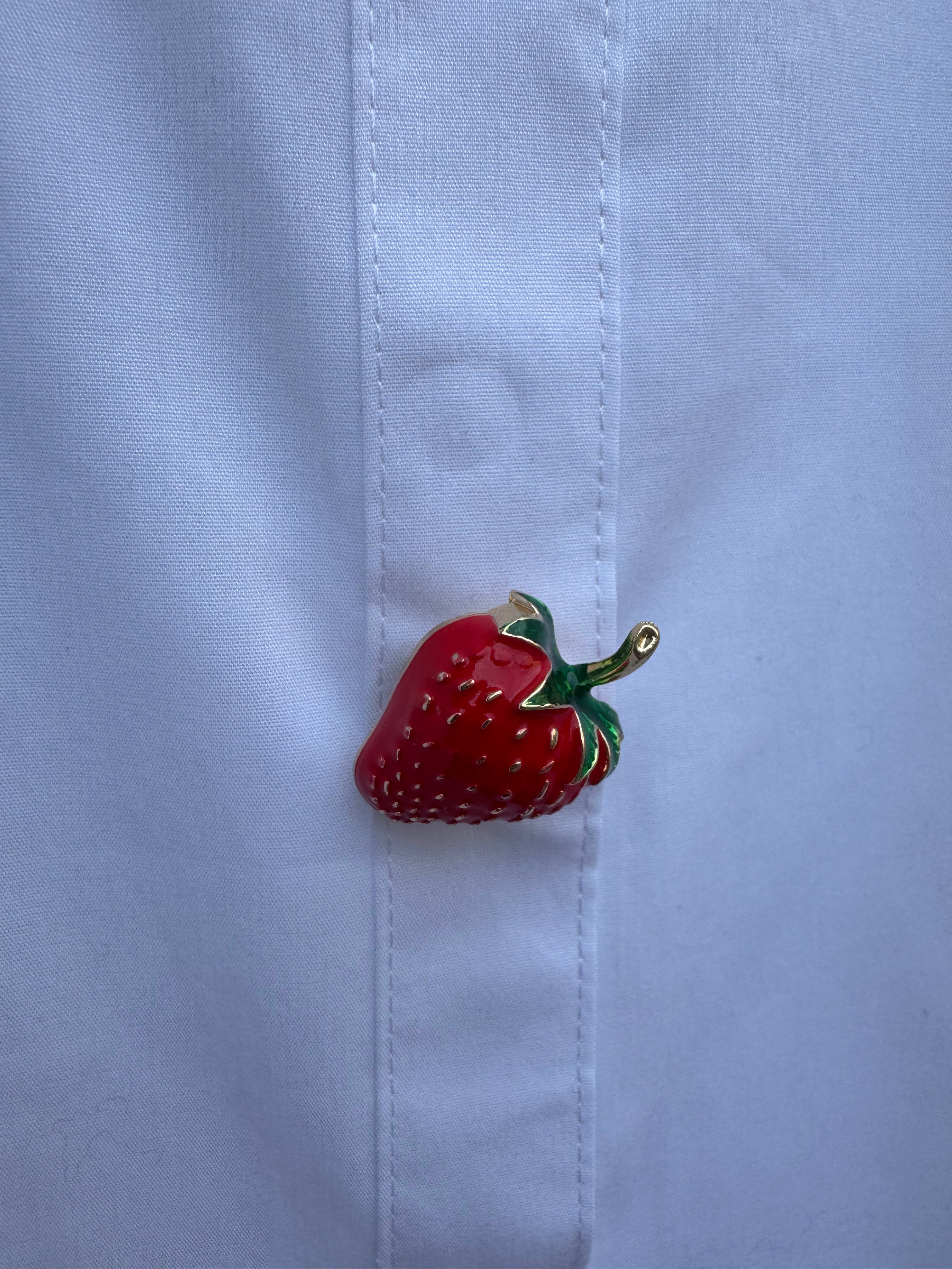 Gioiello copri bottone frutta