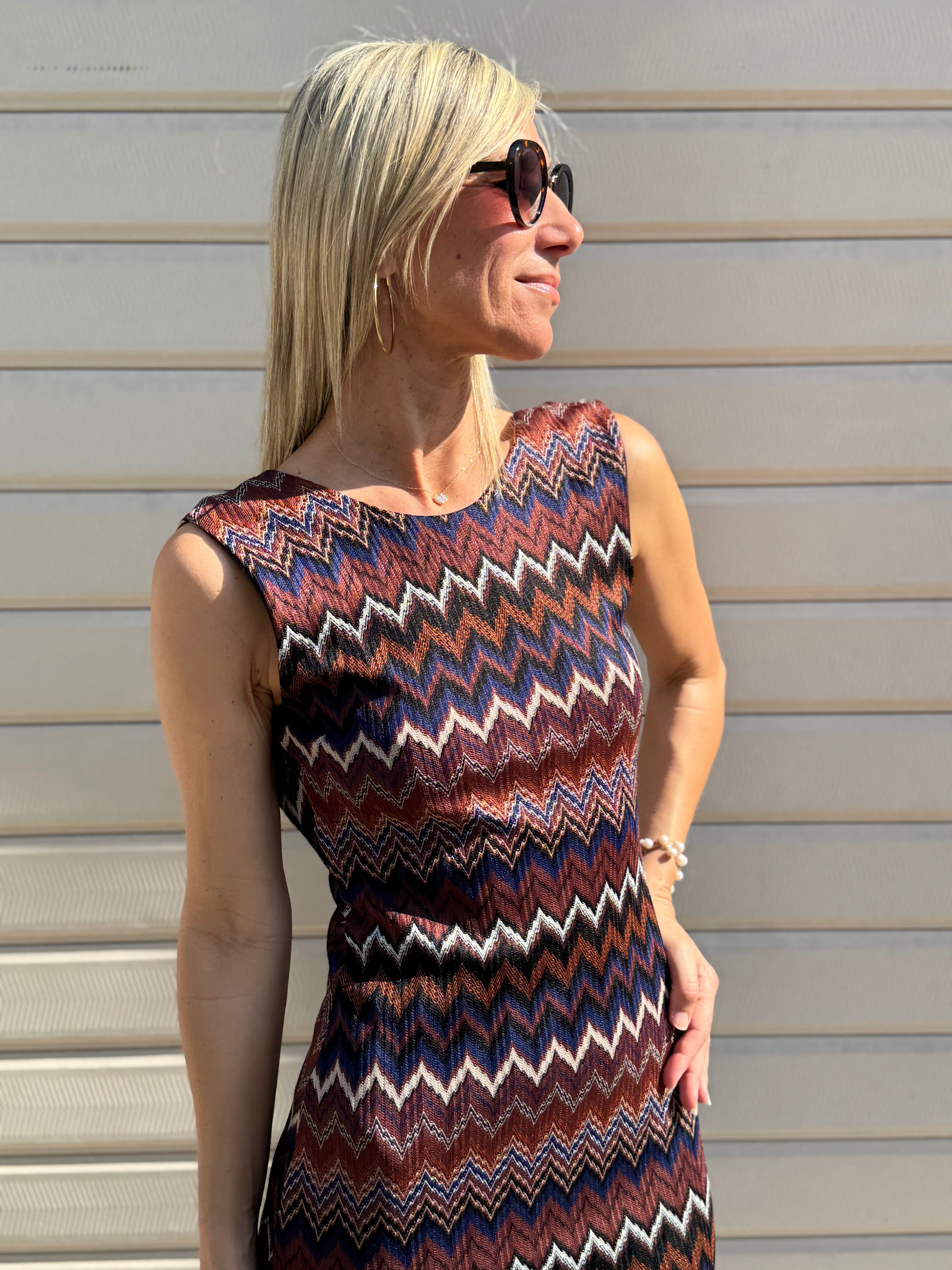 Abito chevron artigli