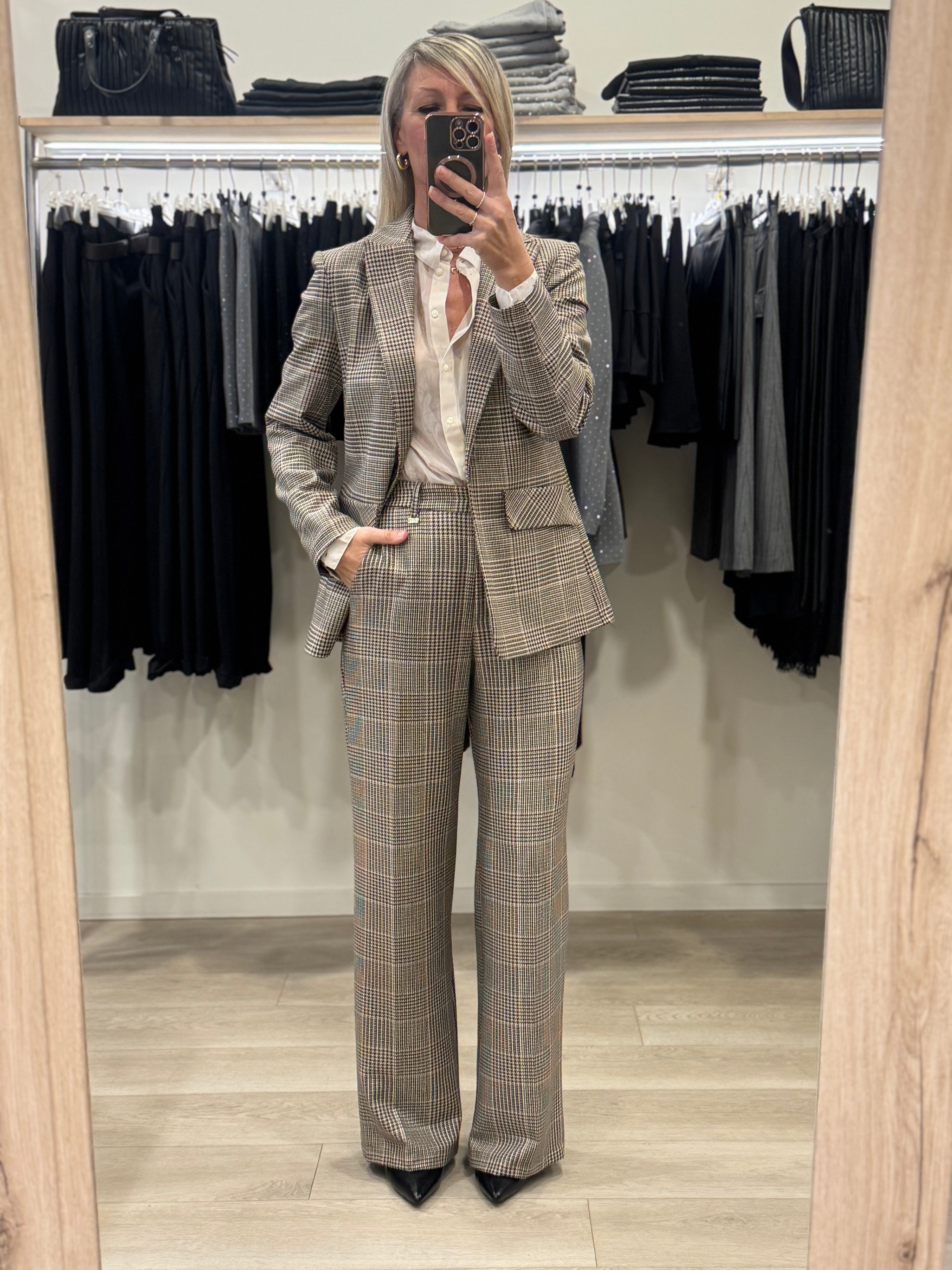 Blazer principe di galles artigli