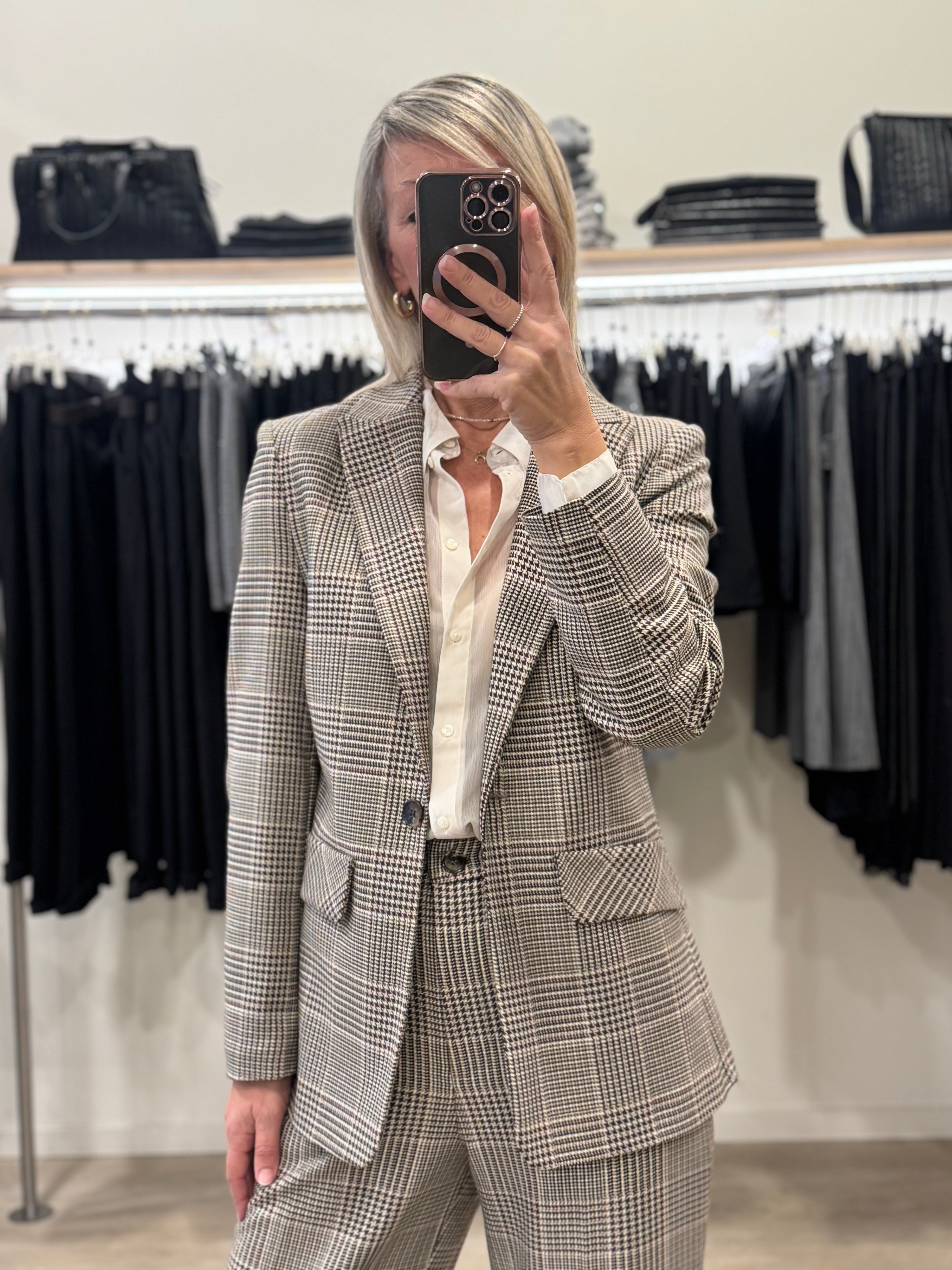 Blazer principe di galles artigli