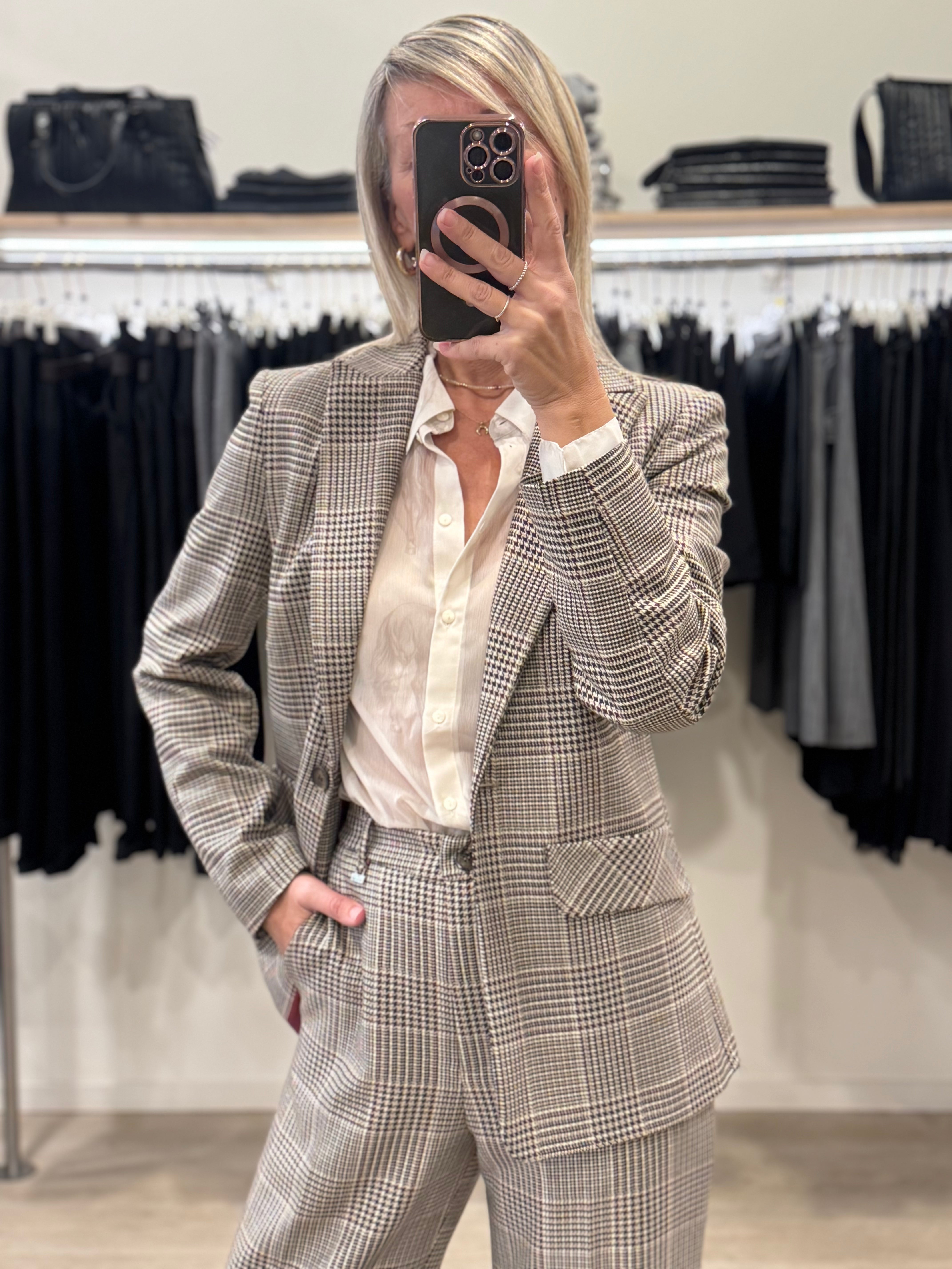 Blazer principe di galles artigli