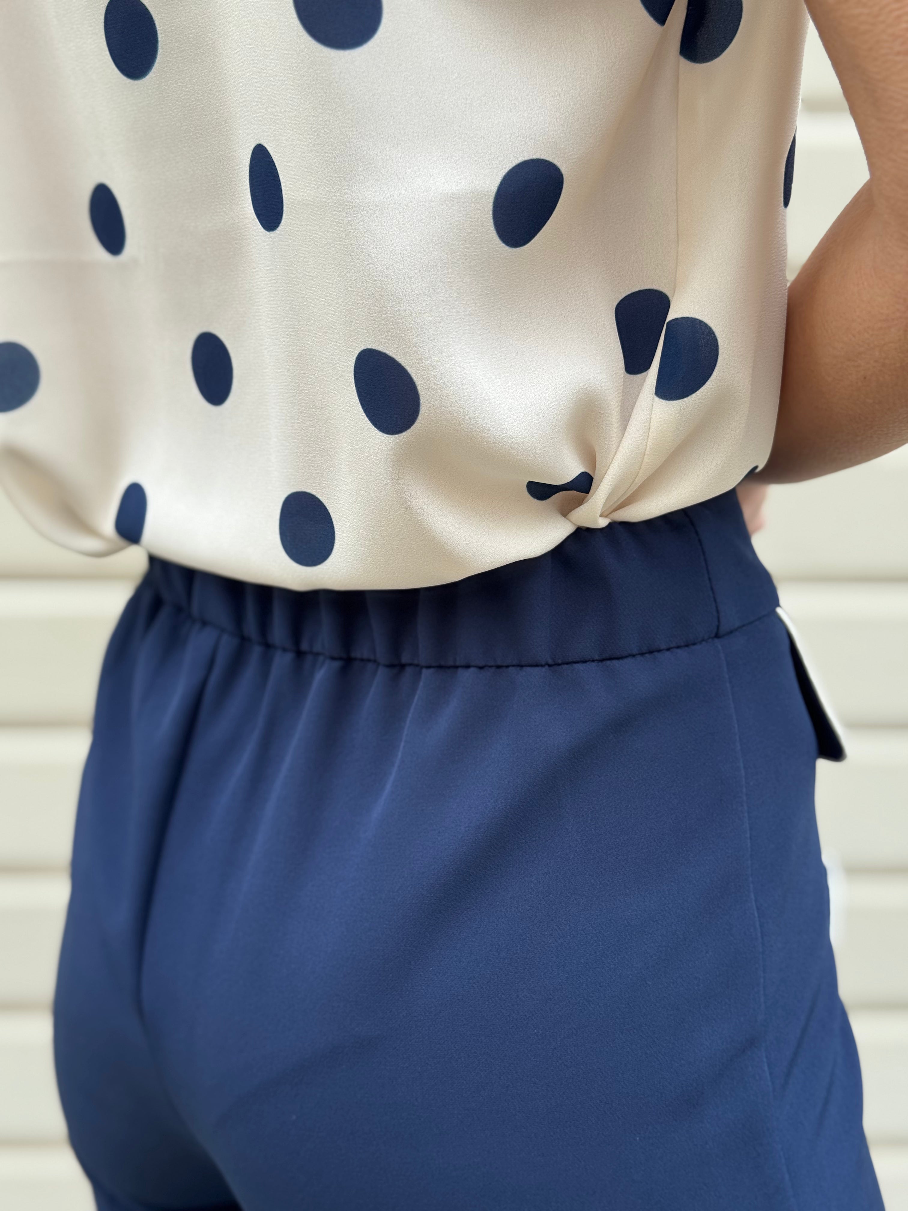 Pantalone palazzo taschine profili mimì