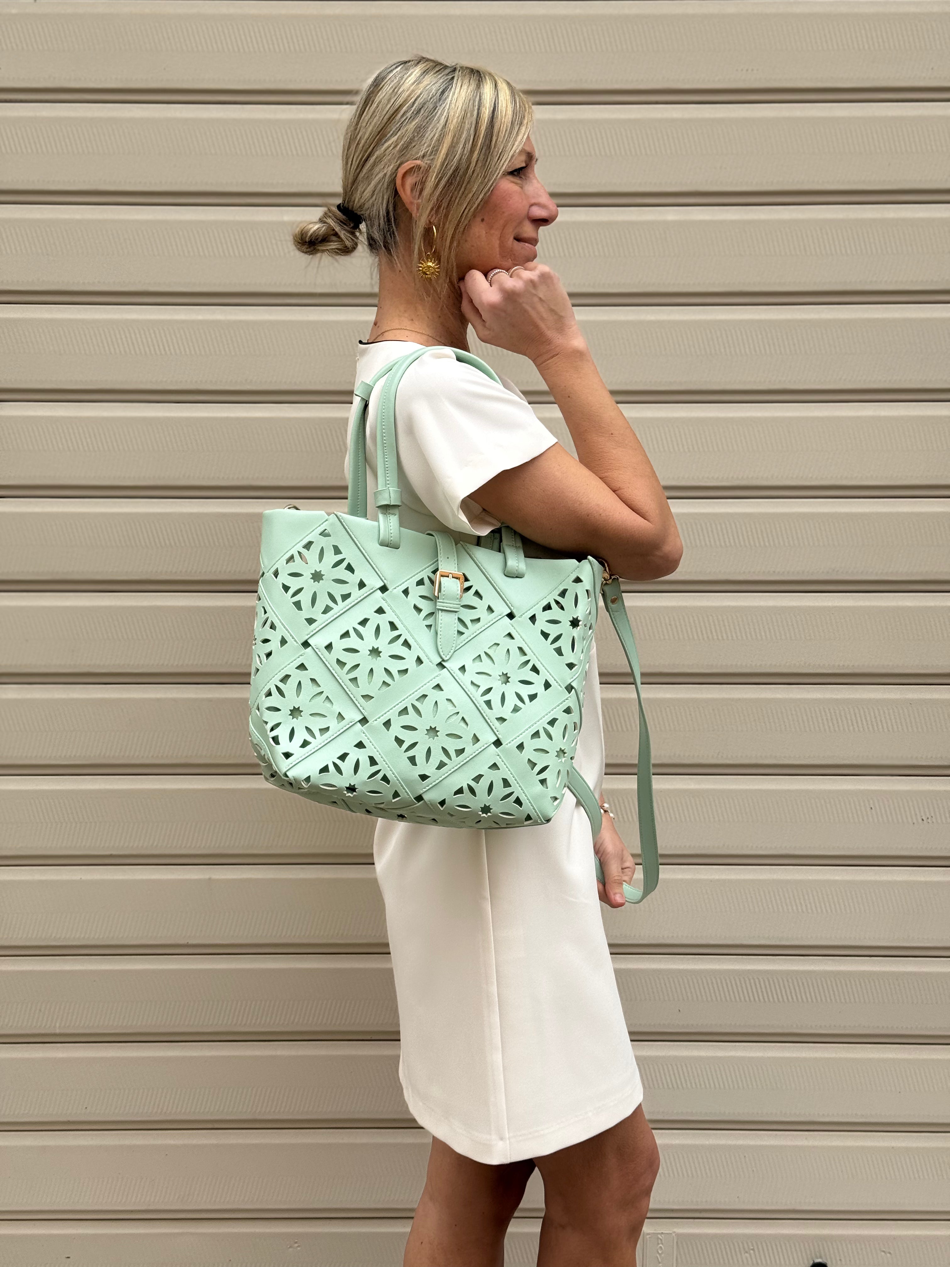 Borsa traforata grande mimì